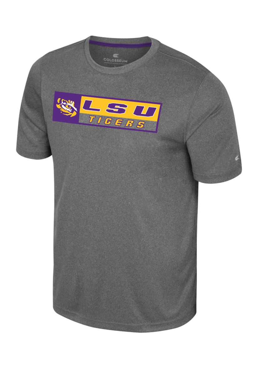 LSU Tigers Short Sleeve Team Logo Graphic T-Shirt 