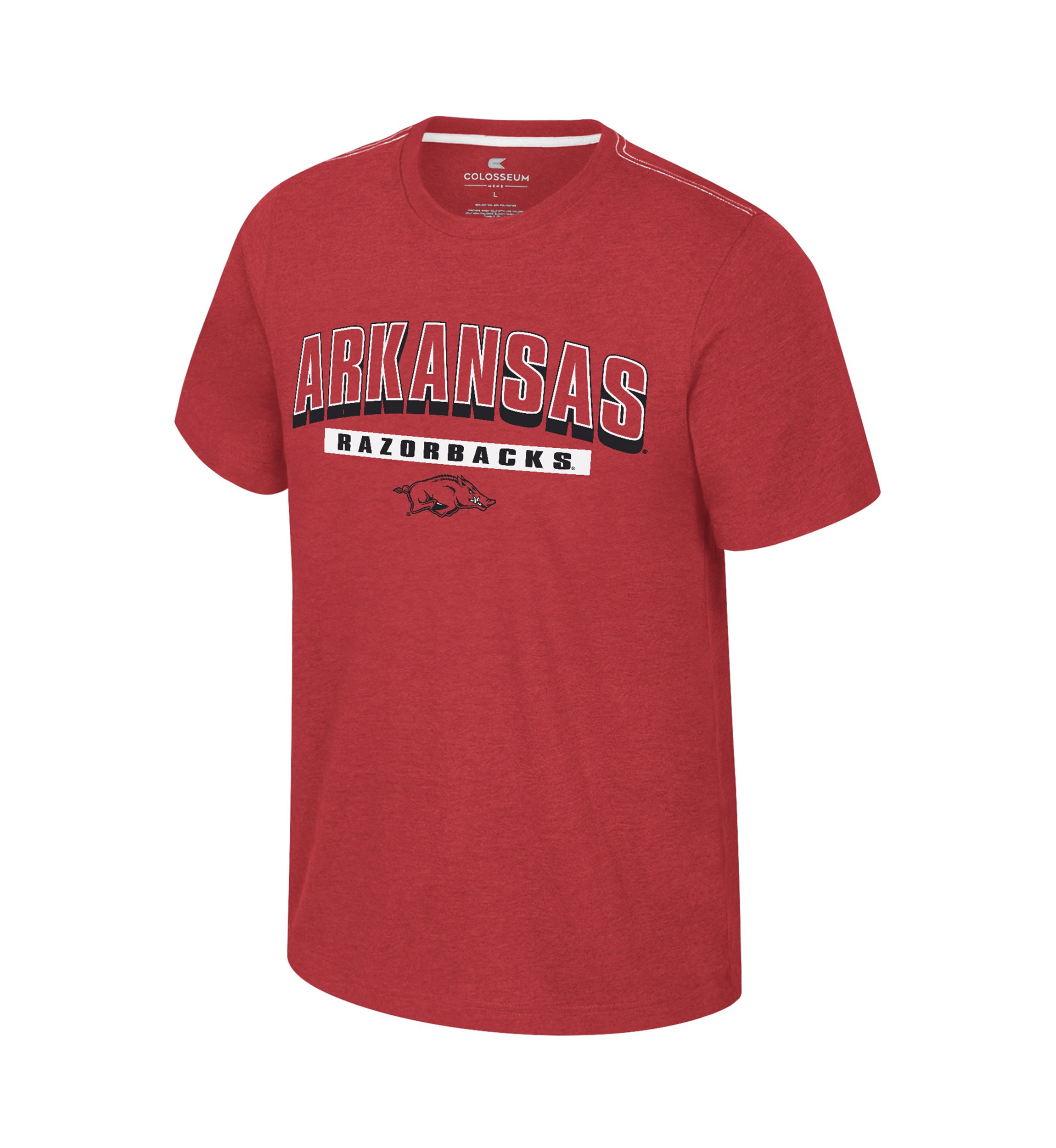 NCAA Arkansas Razorbacks Short Sleeve Back in Business Graphic T-Shirt 