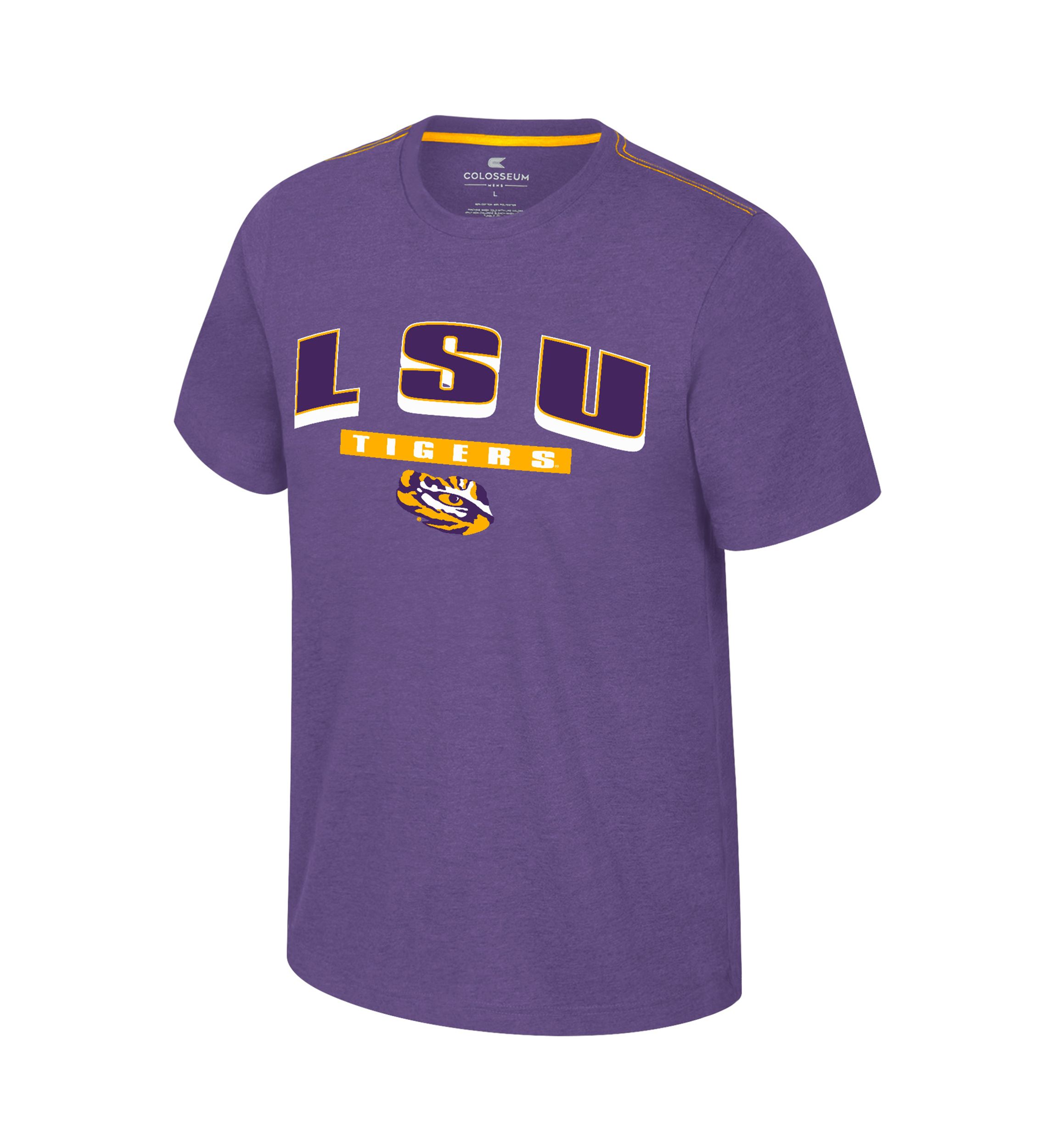 NCAA LSU Tigers  Short Sleeve Back in Business Graphic T-Shirt 