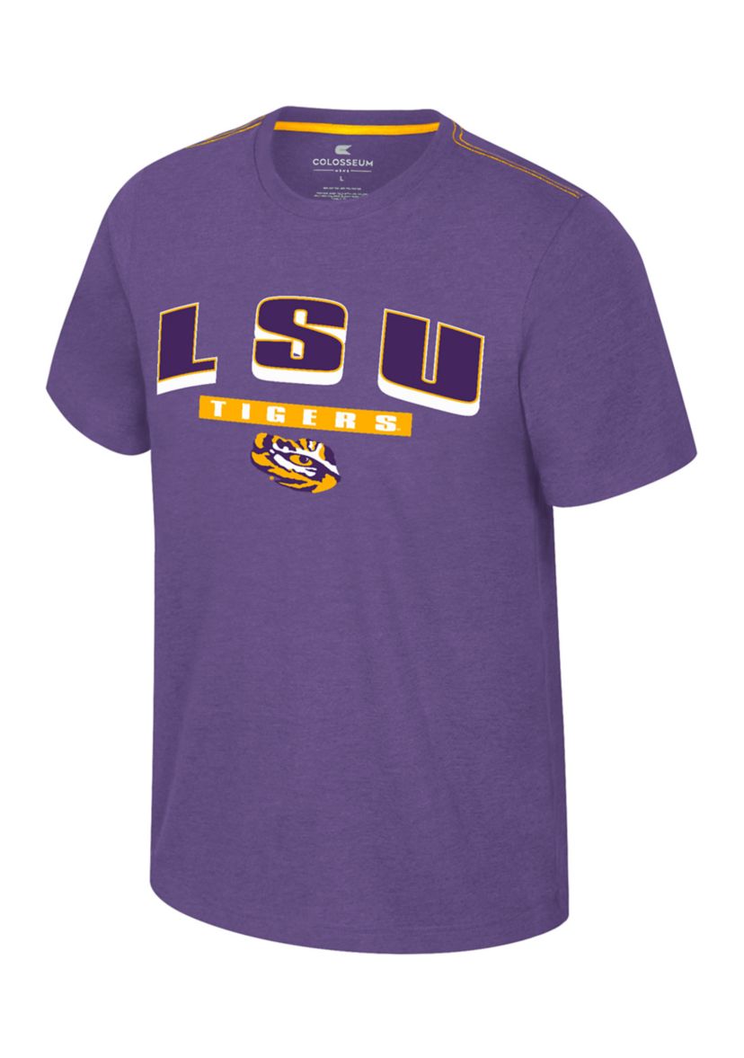 NCAA LSU Tigers  Short Sleeve Back in Business Graphic T-Shirt 