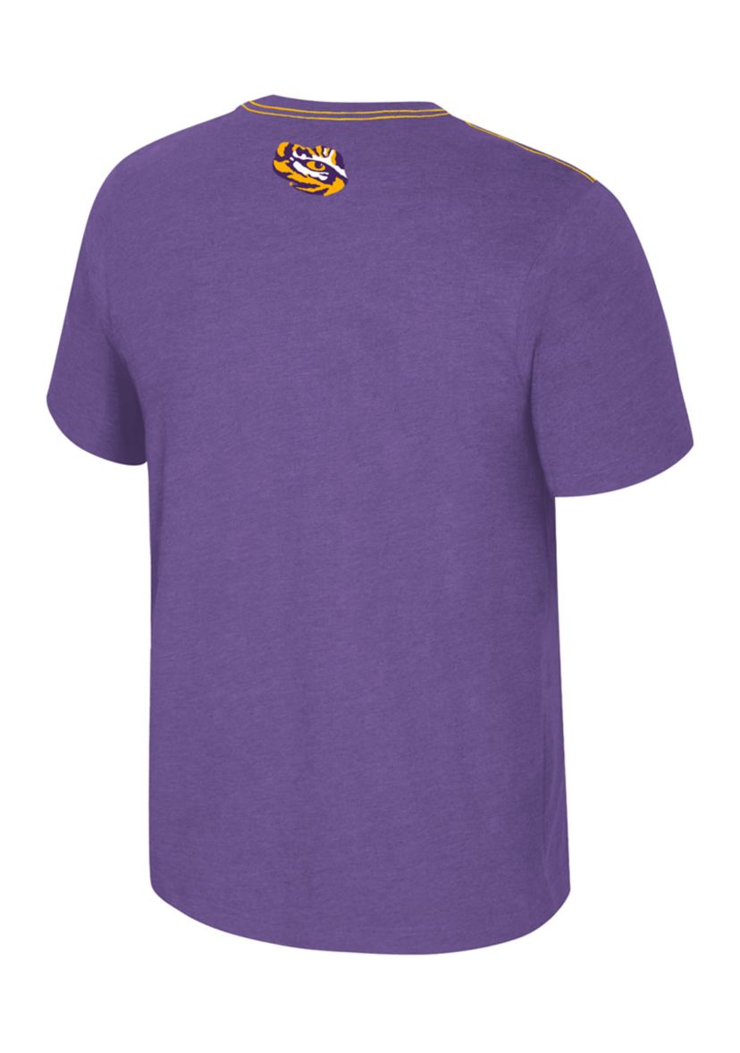 NCAA LSU Tigers  Short Sleeve Back in Business Graphic T-Shirt 