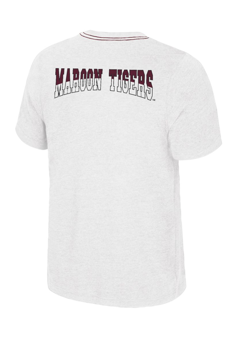 NCAA Morehouse Maroon Tigers Dance Marathon Short Sleeve Graphic T-Shirt