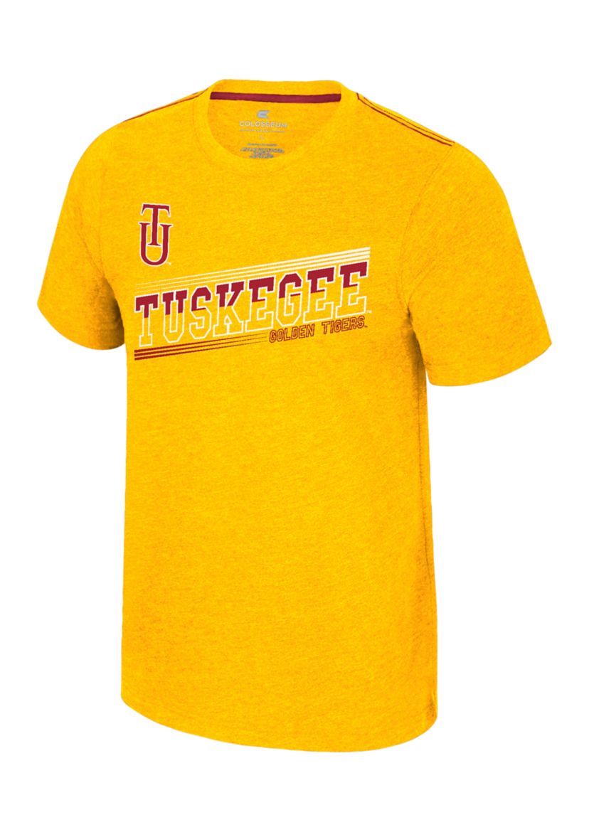 NCAA Tuskegee Golden Tigers Dance Marathon Short Sleeve Graphic T-Shirt