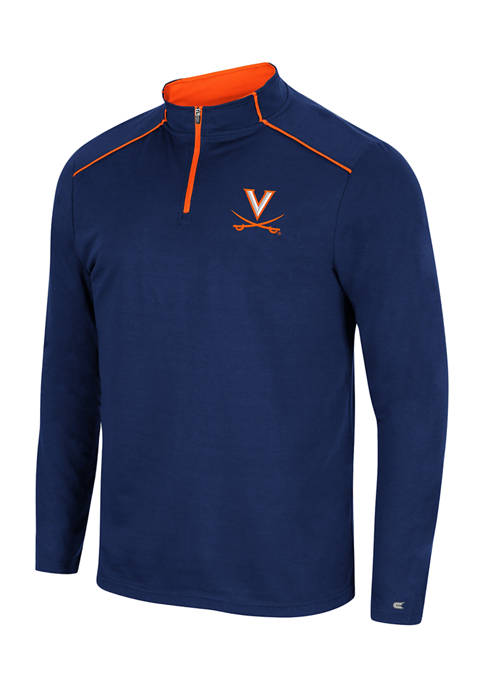 NCAA Virginia Tech Hokies Eastwood Quarter Zip Jacket 