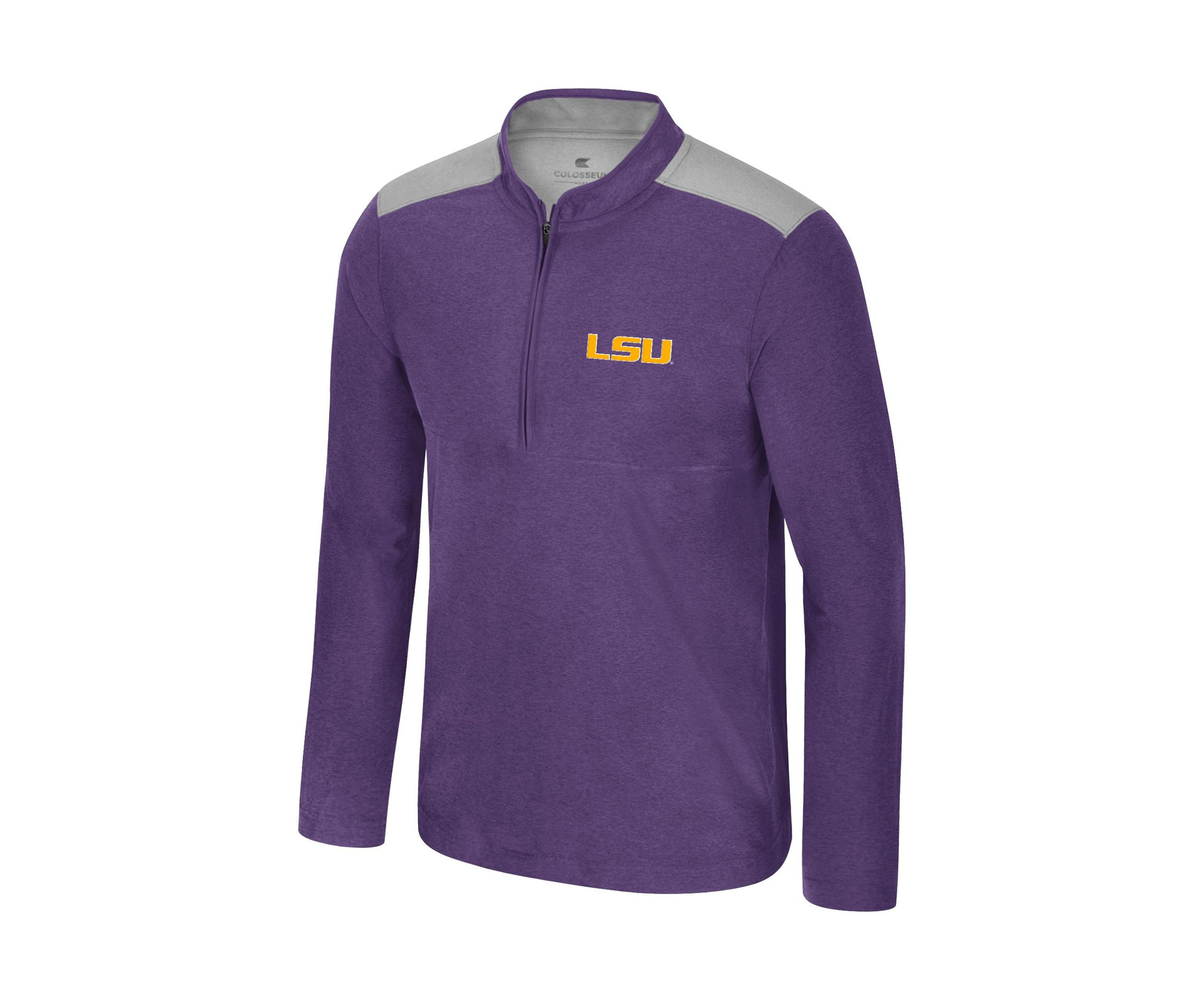 NCAA LSU Tigers 1/2 Zip Windshirt