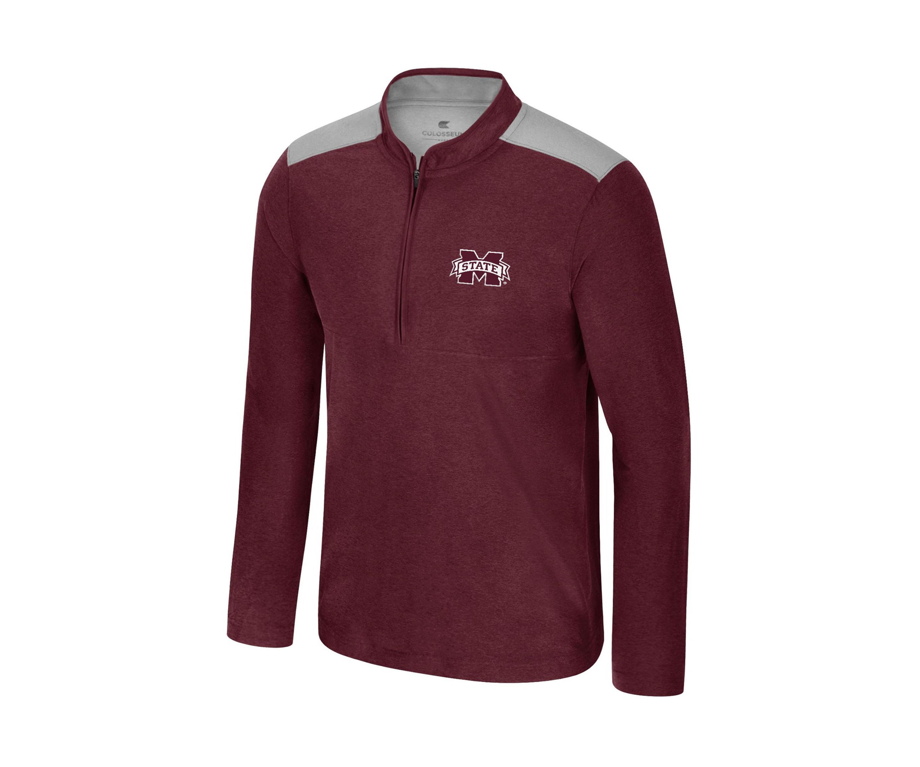 NCAA Mississippi State Bulldogs 1/2 Zip Windshirt