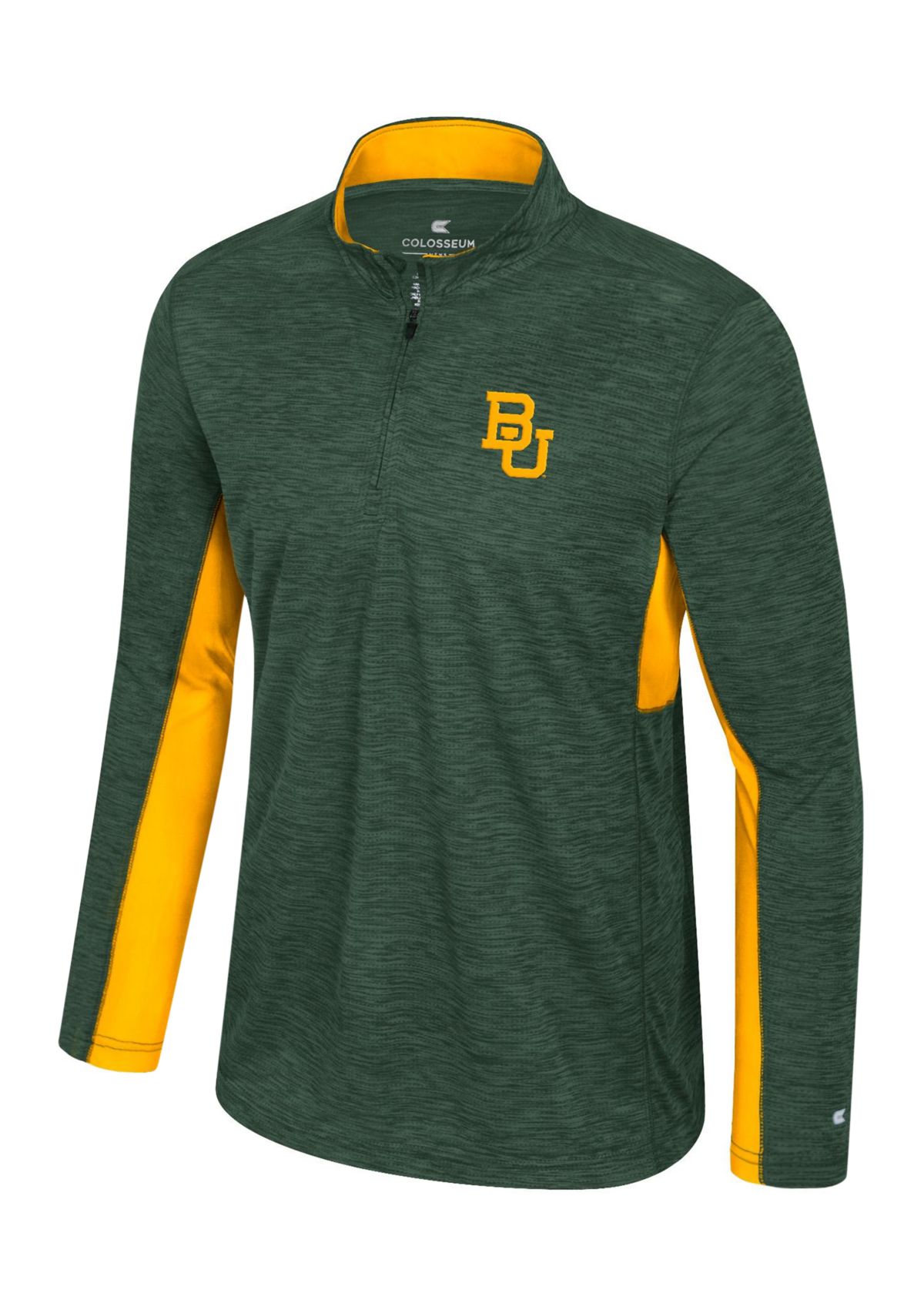 Sweat Cutter & Buck 1/4 Zip Baylor University - Vert Taille XXL