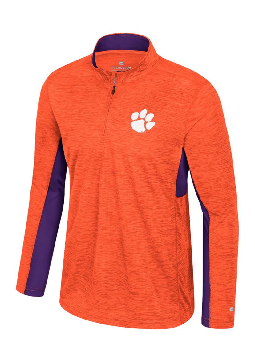 NCAA Clemson Tigers 1/4 Zip Windshirt 