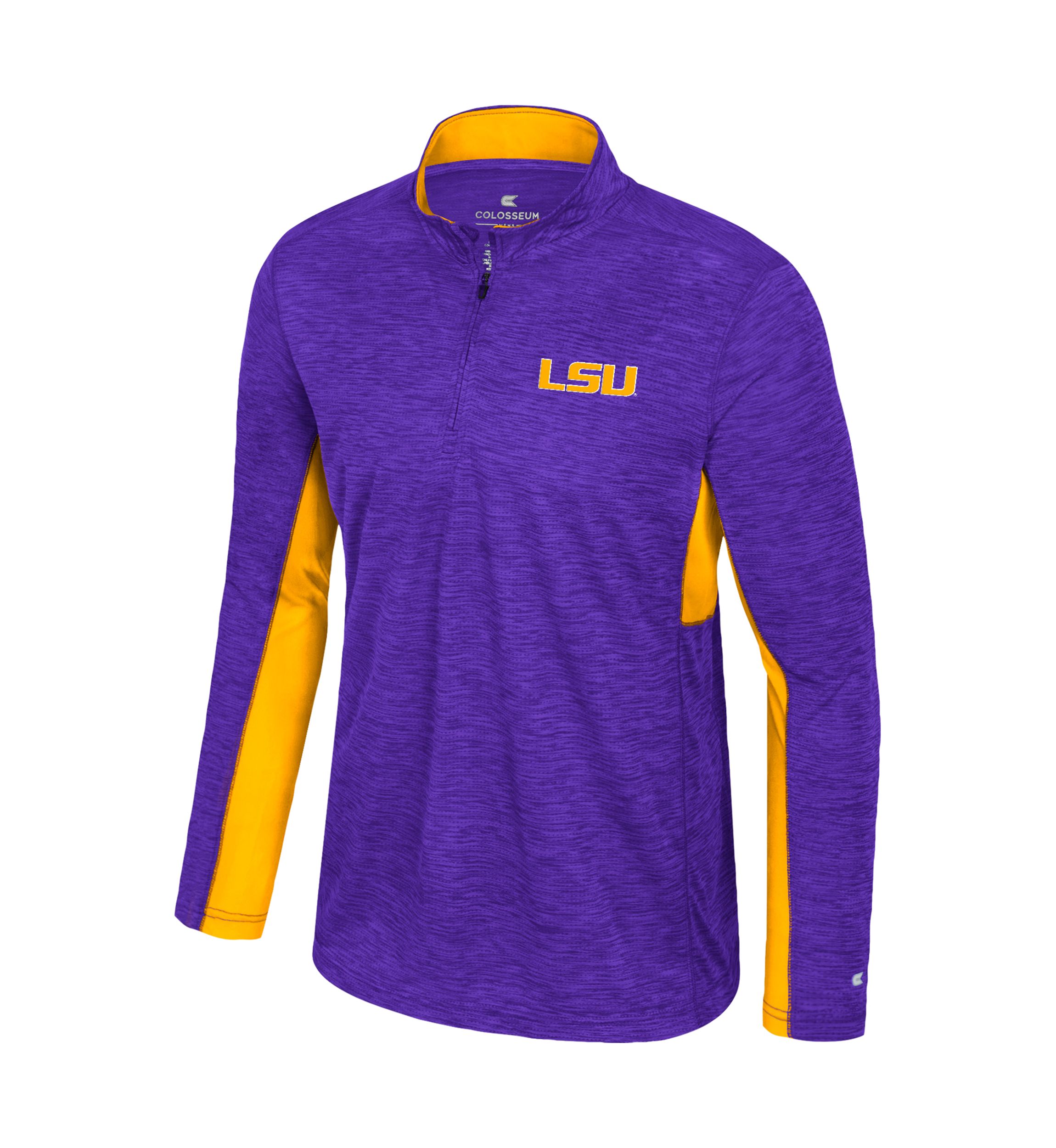 NCAA LSU Tigers 1/4 Zip Windshirt 