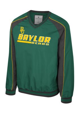 Colosseum Men's NCAA Baylor Bears Goes America Coach Pullover