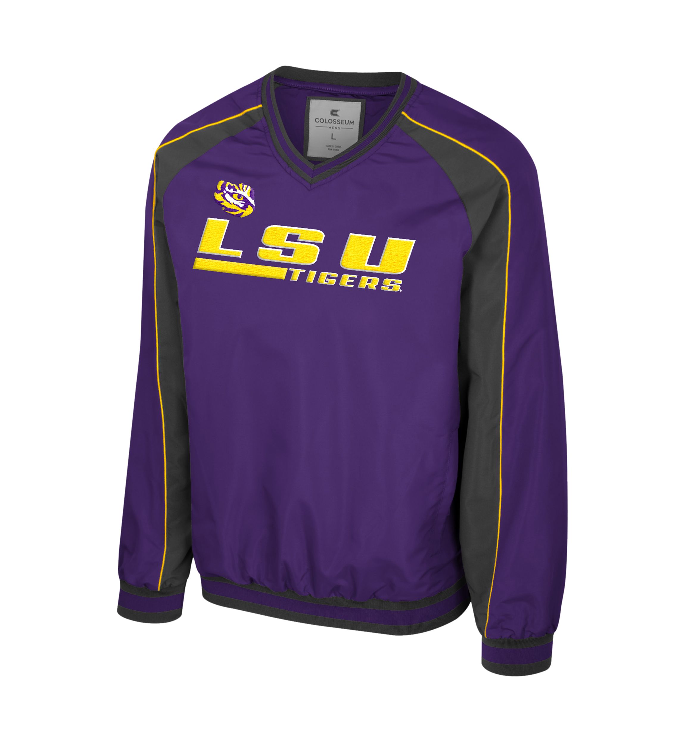 NCAA LSU Tigers Goes America Coach Pullover