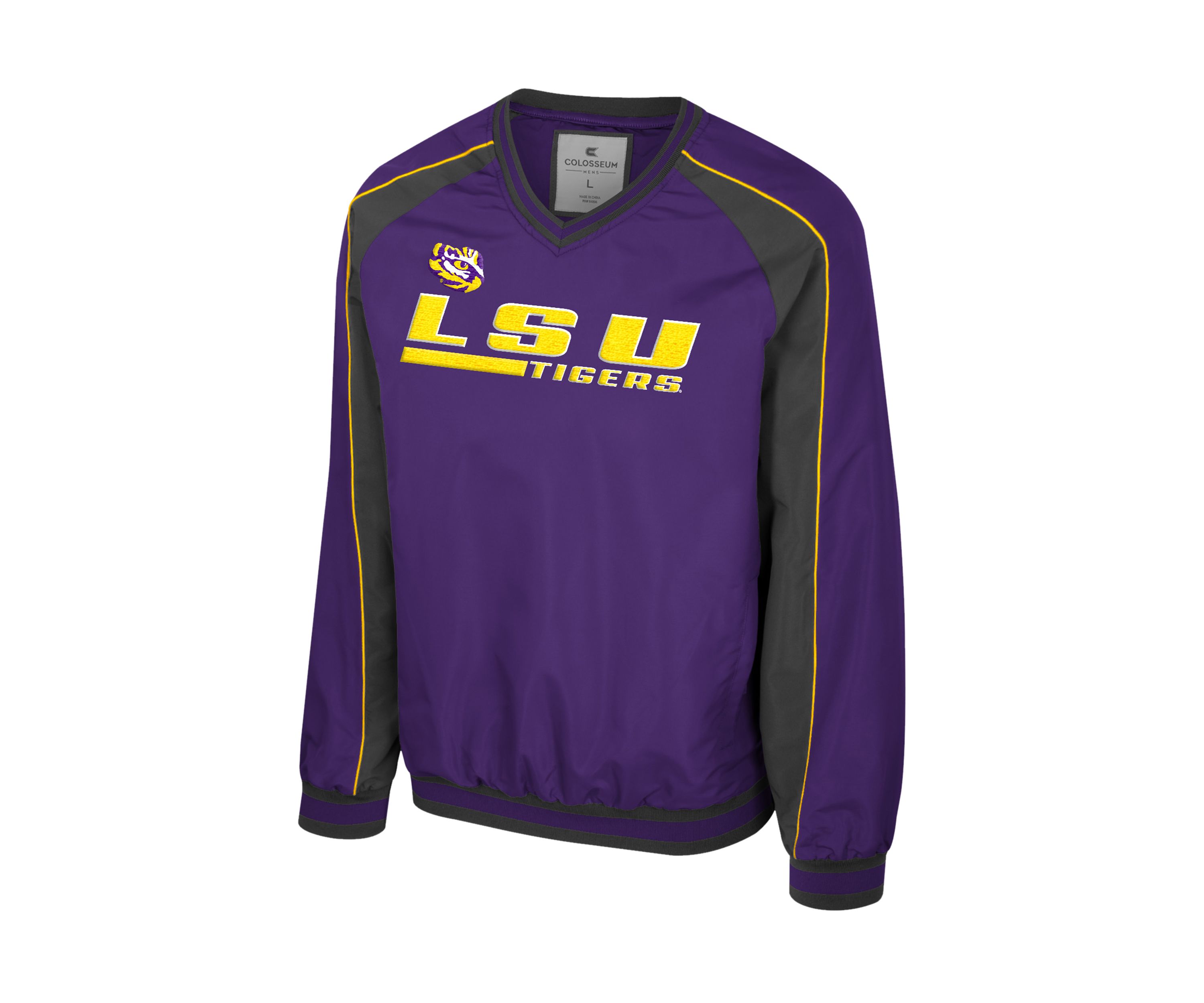 NCAA LSU Tigers Goes America Coach Pullover