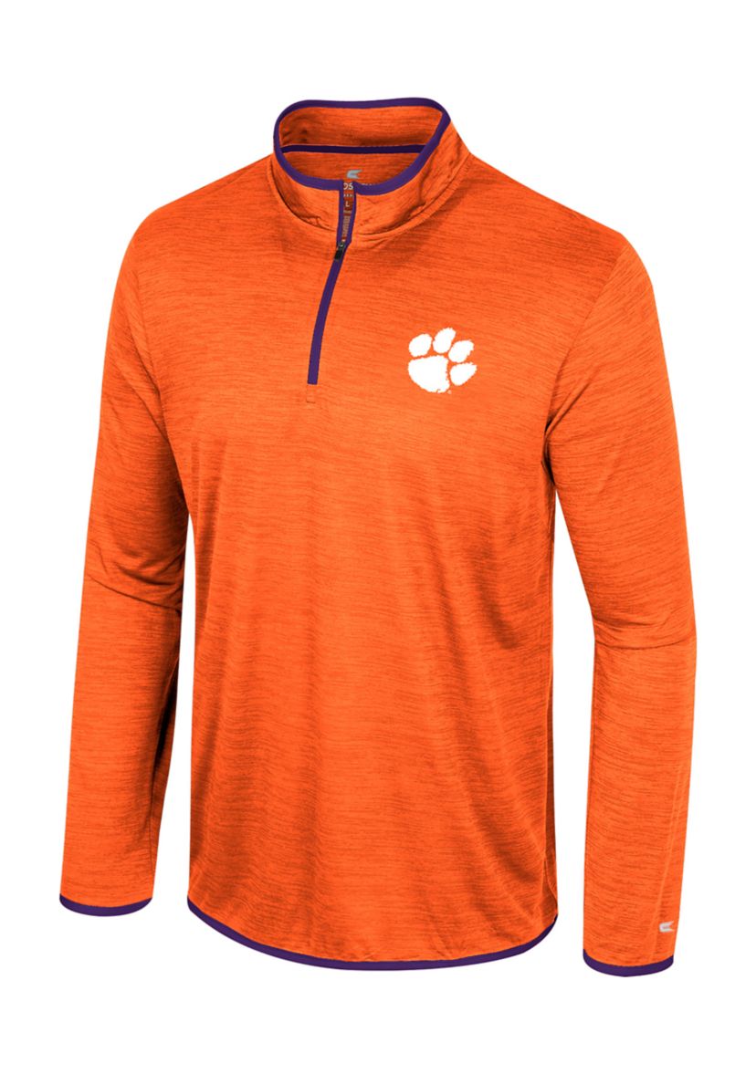 NCAA Clemson Tigers 1/4 Zip Wind Shirt