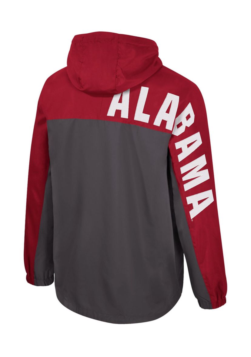 NCAA Alabama Crimson Tide Gives Back 1/2 Zip Anorak Jacket