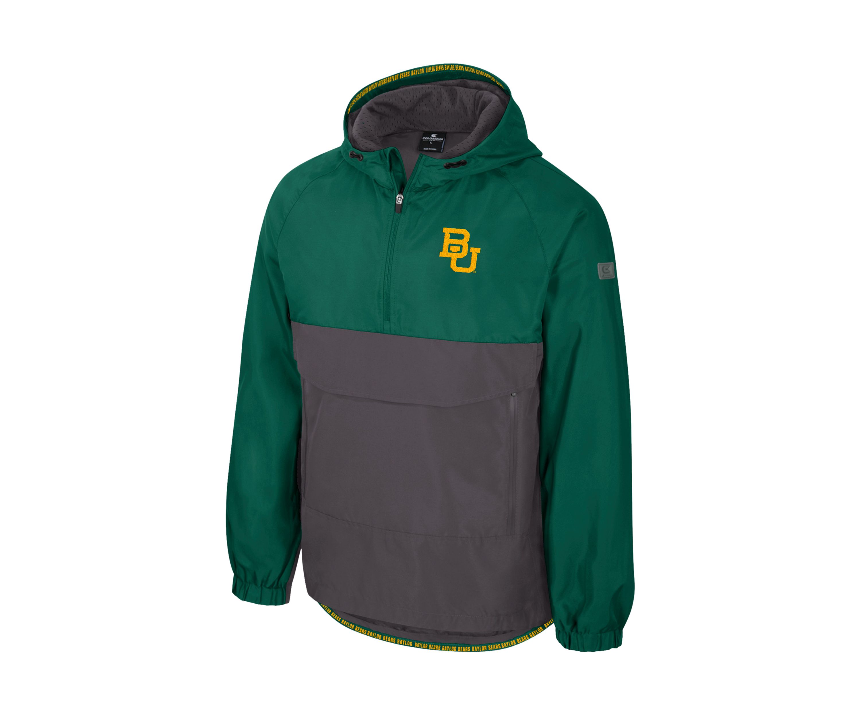 NCAA Baylor Bears Gives Back 1/2 Zip Anorak Jacket