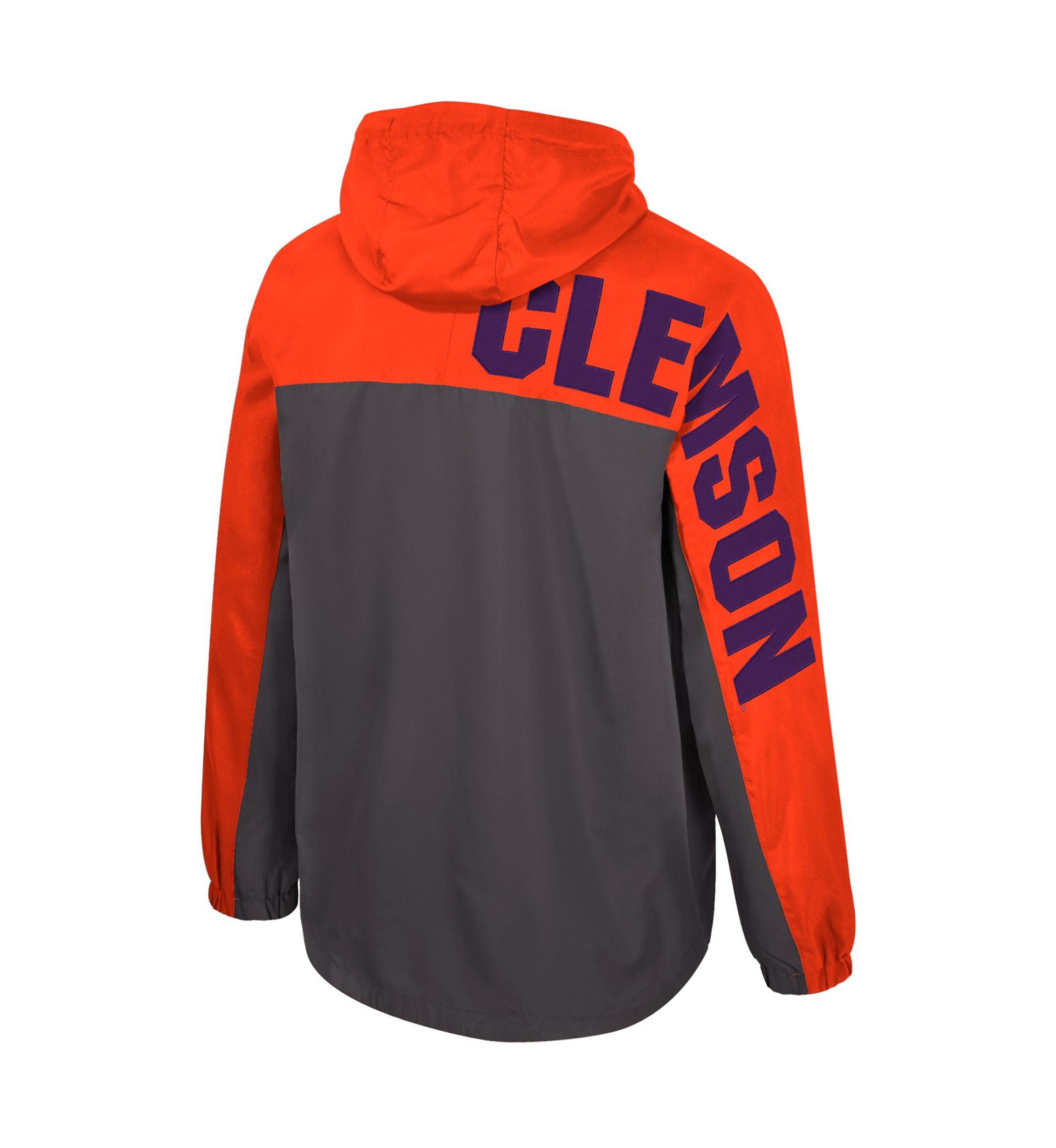 NCAA Clemson Tigers Gives Back 1/2 Zip Anorak Jacket