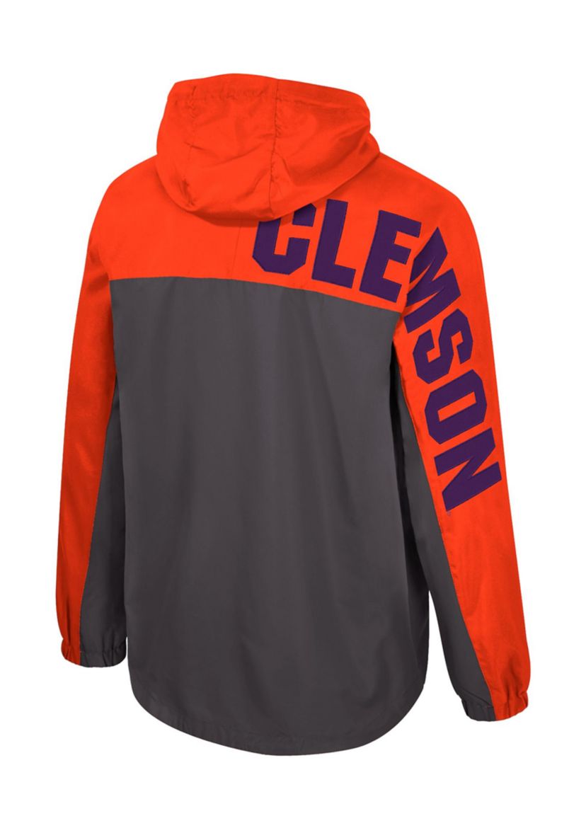 NCAA Clemson Tigers Gives Back 1/2 Zip Anorak Jacket