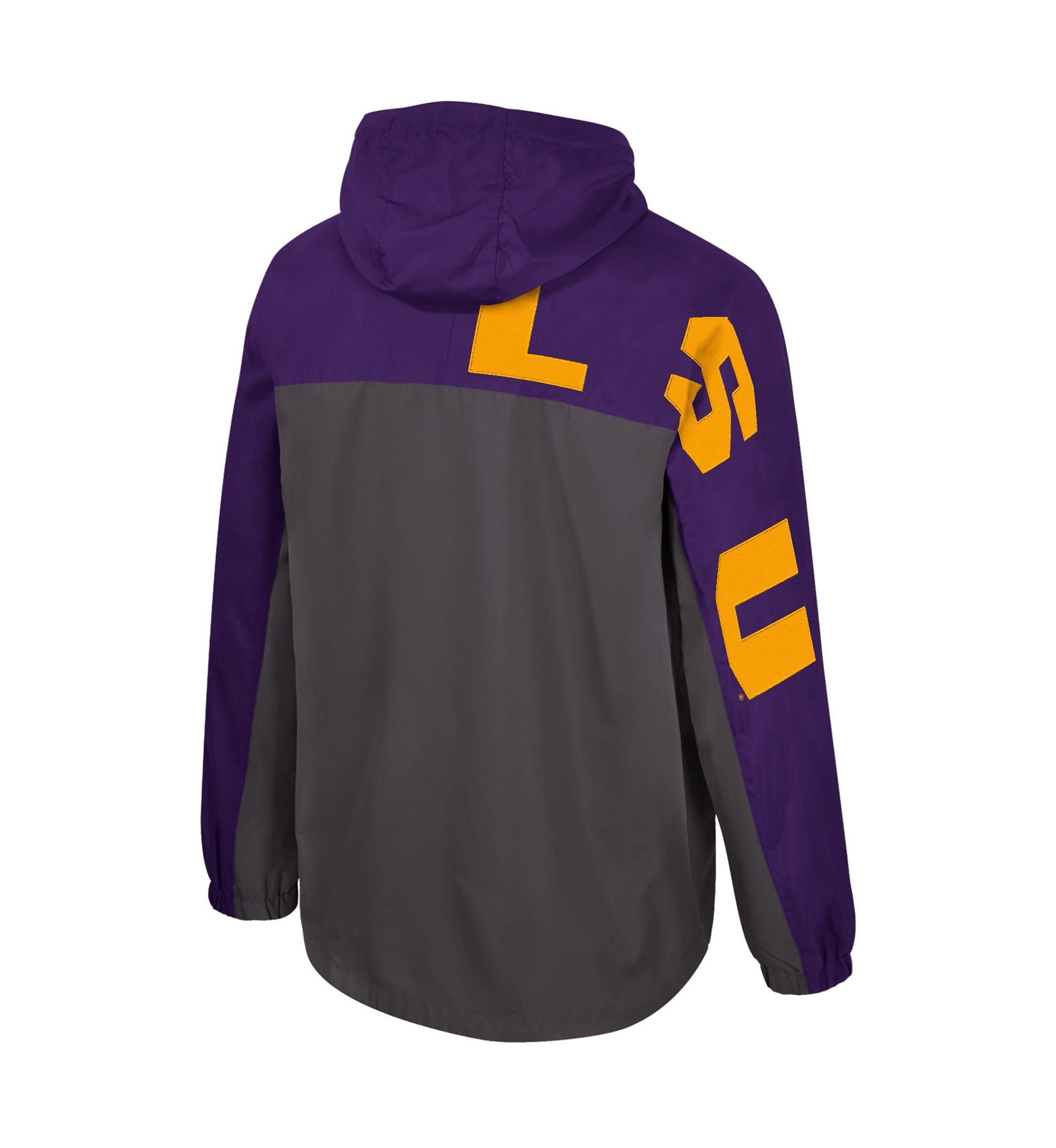 NCAA LSU Tigers Gives Back 1/2 Zip Anorak Jacket