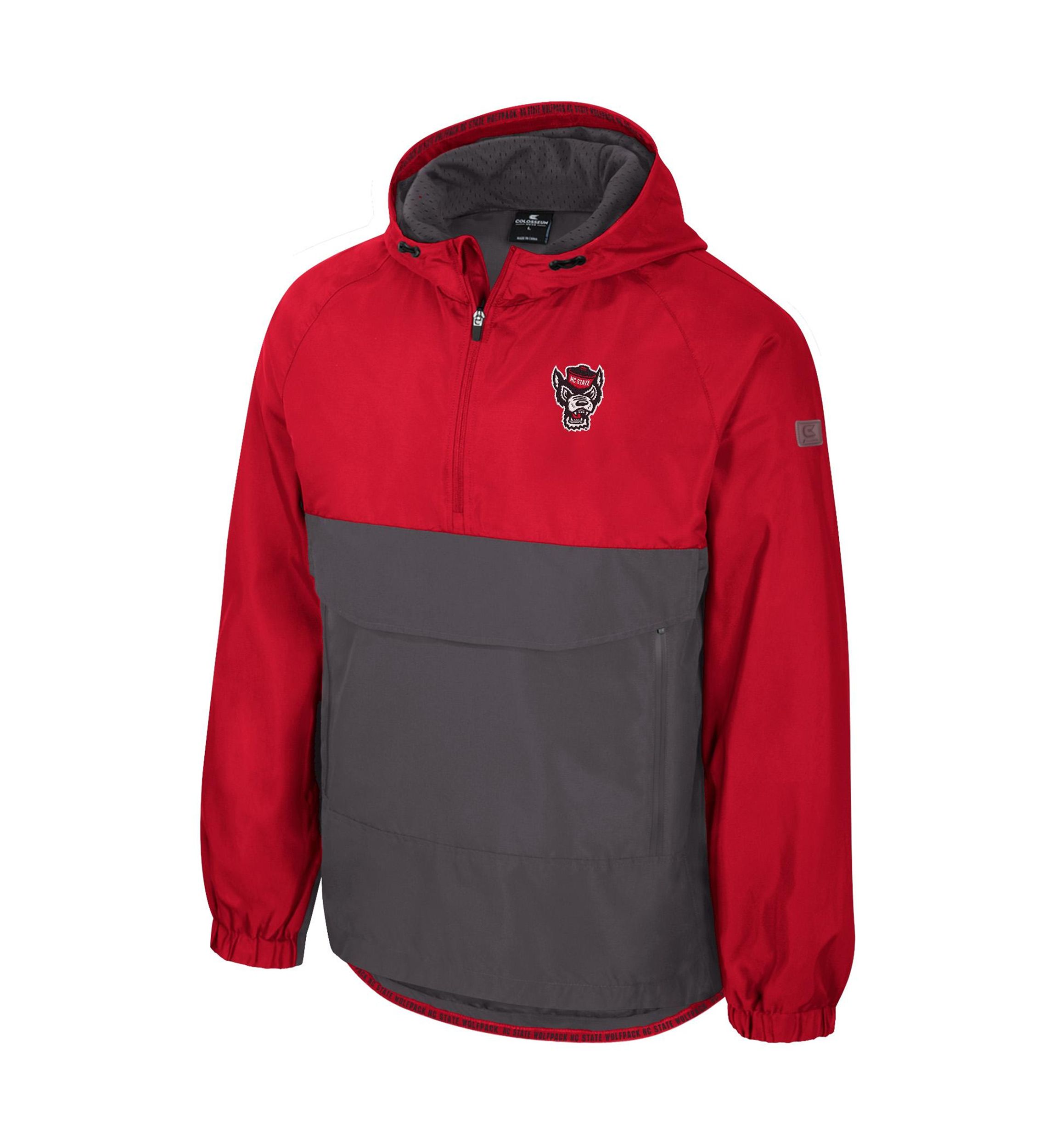 NCAA NC State Wolfpack Gives Back 1/2 Zip Anorak Jacket