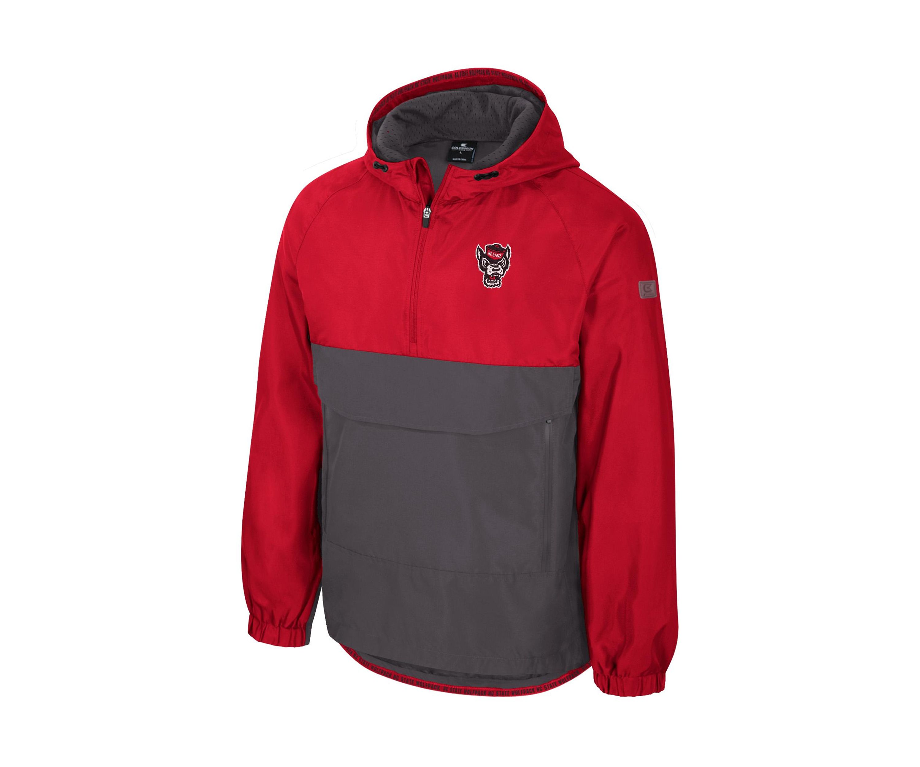 NCAA NC State Wolfpack Gives Back 1/2 Zip Anorak Jacket
