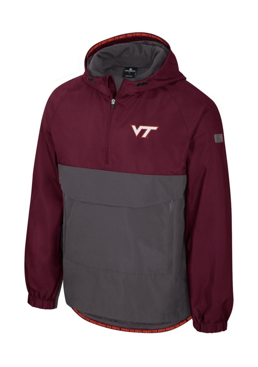 NCAA Virginia Tech Hokies Gives Back 1/2 Zip Anorak Jacket