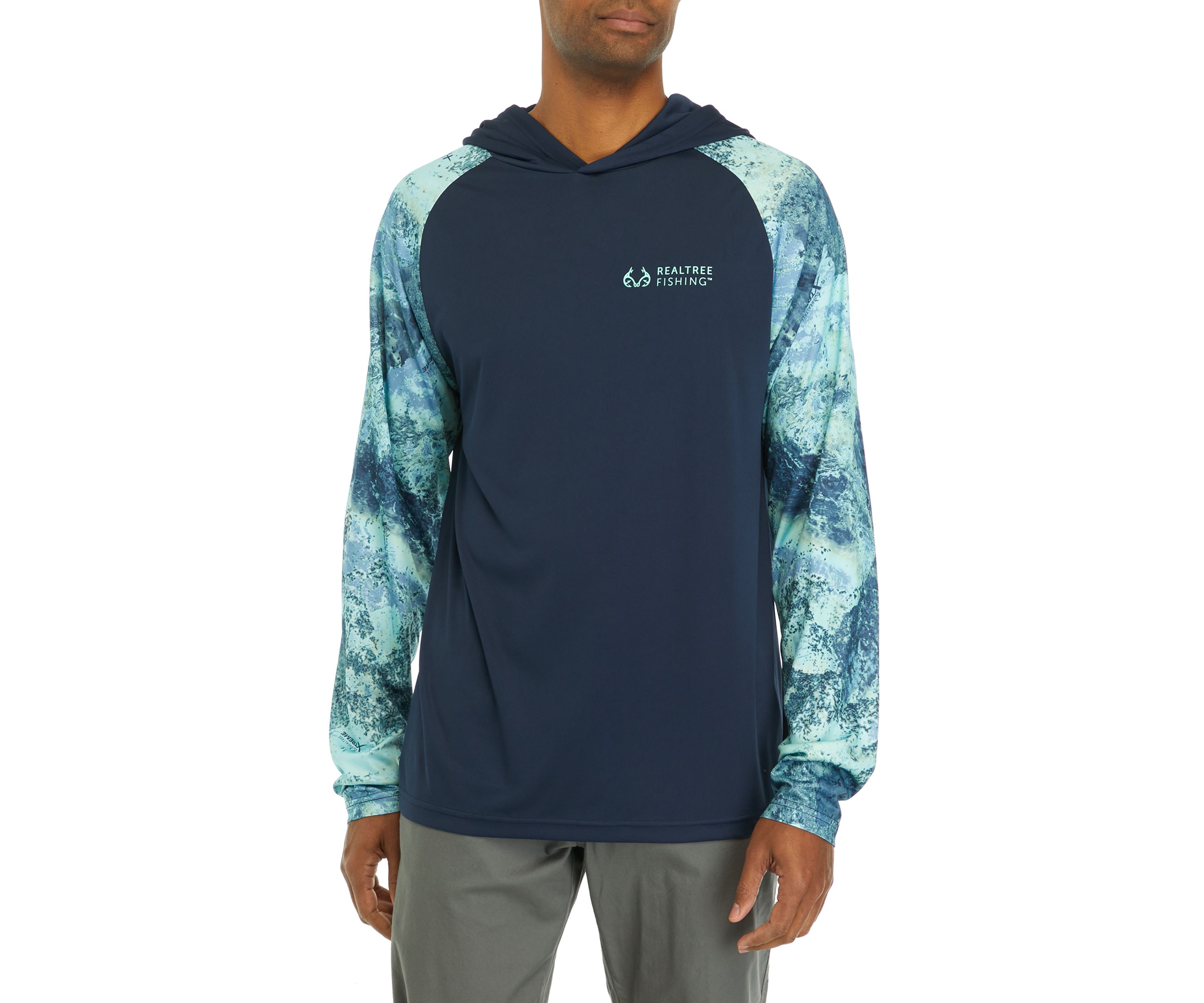 Mens Long Sleeve Coaster Hooded T-Shirt