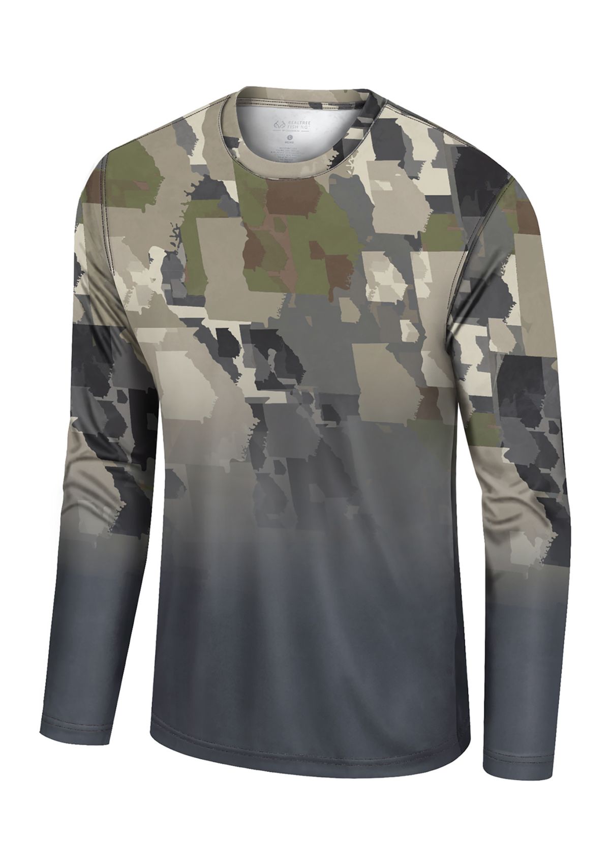Long Sleeve State Price Camo T-Shirt