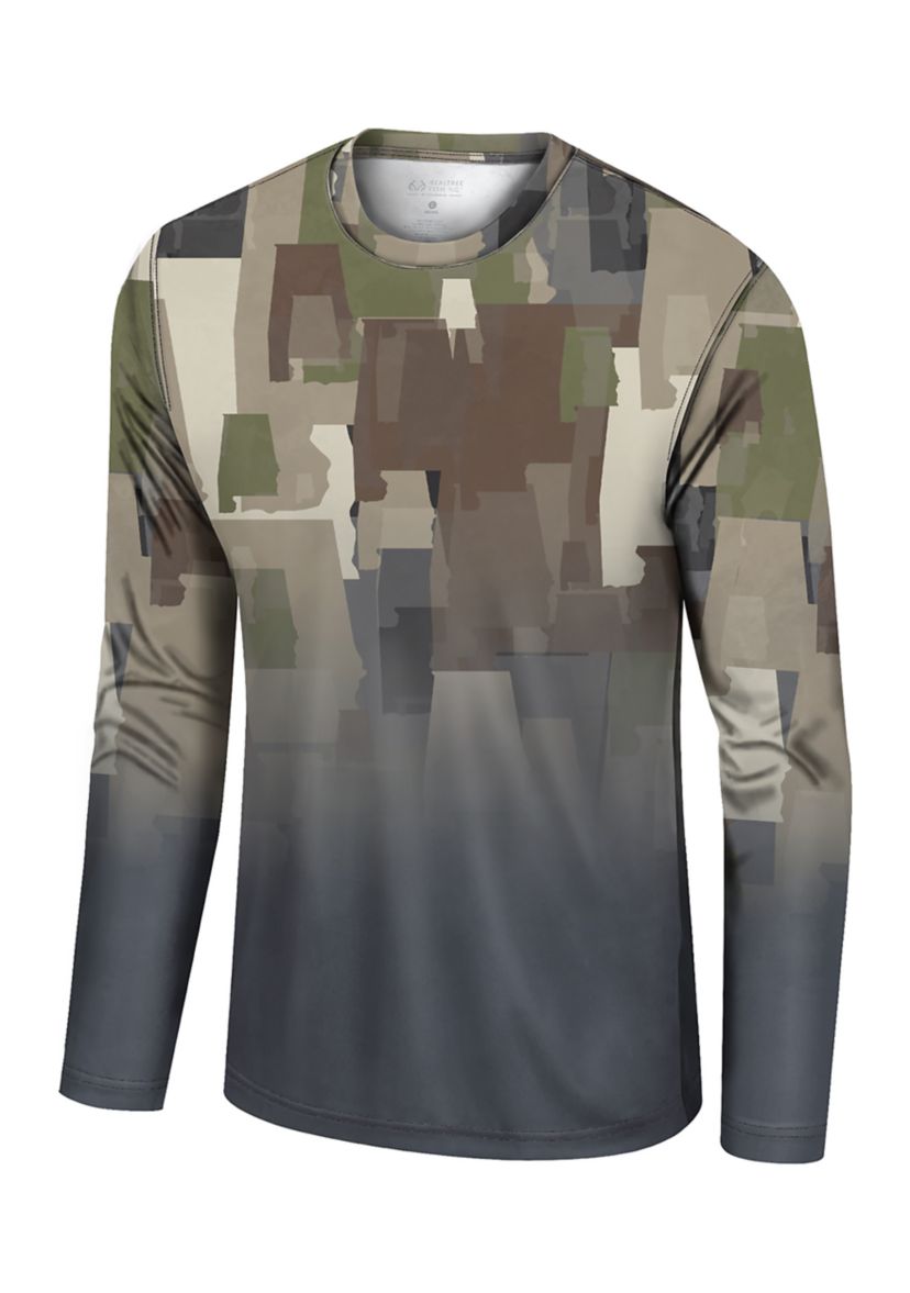 Long Sleeve State Price Camo T-Shirt