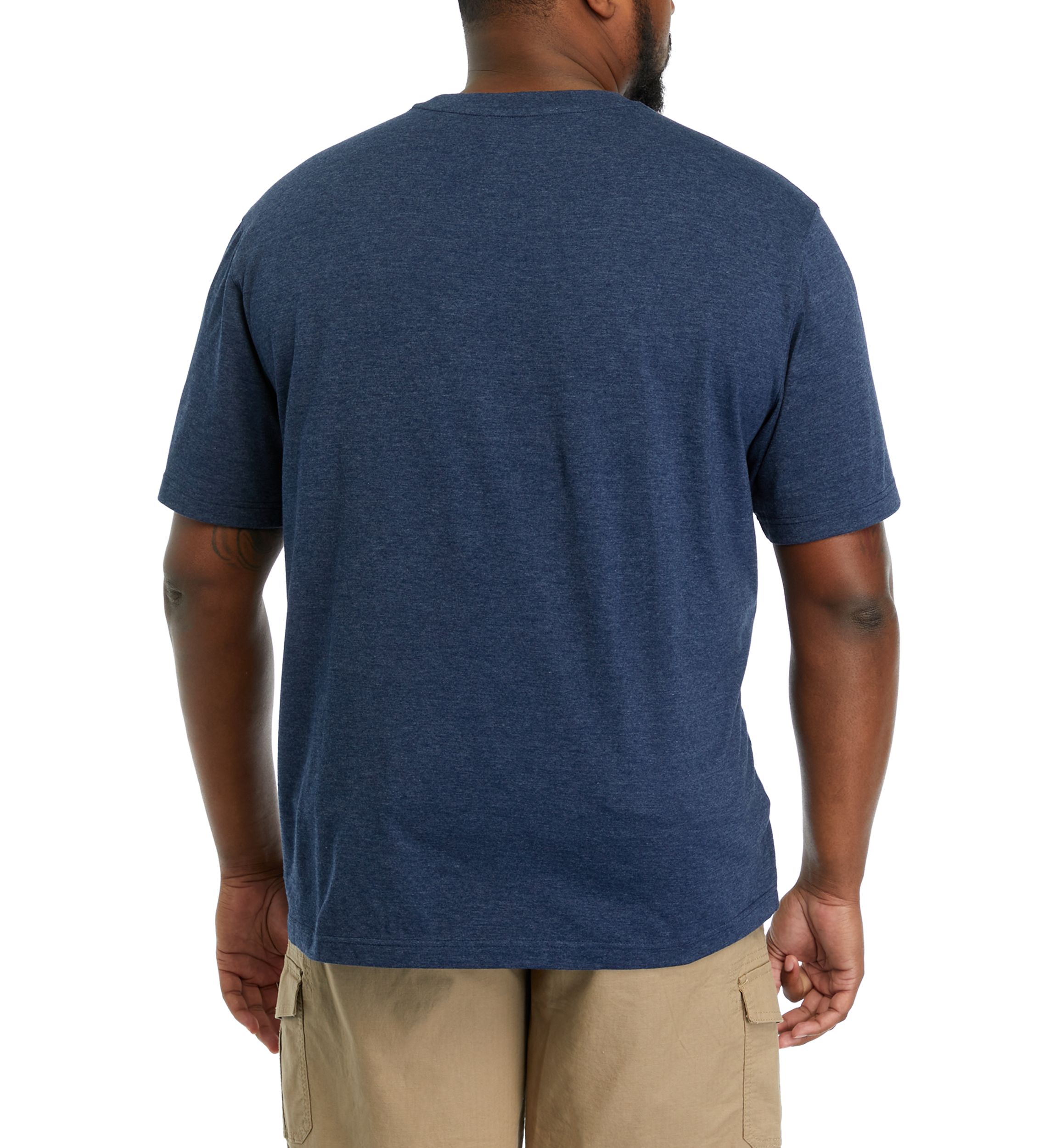 Big & Tall Short Sleeve Xtreme Original Fishing Dual Blend Graphic T-Shirt