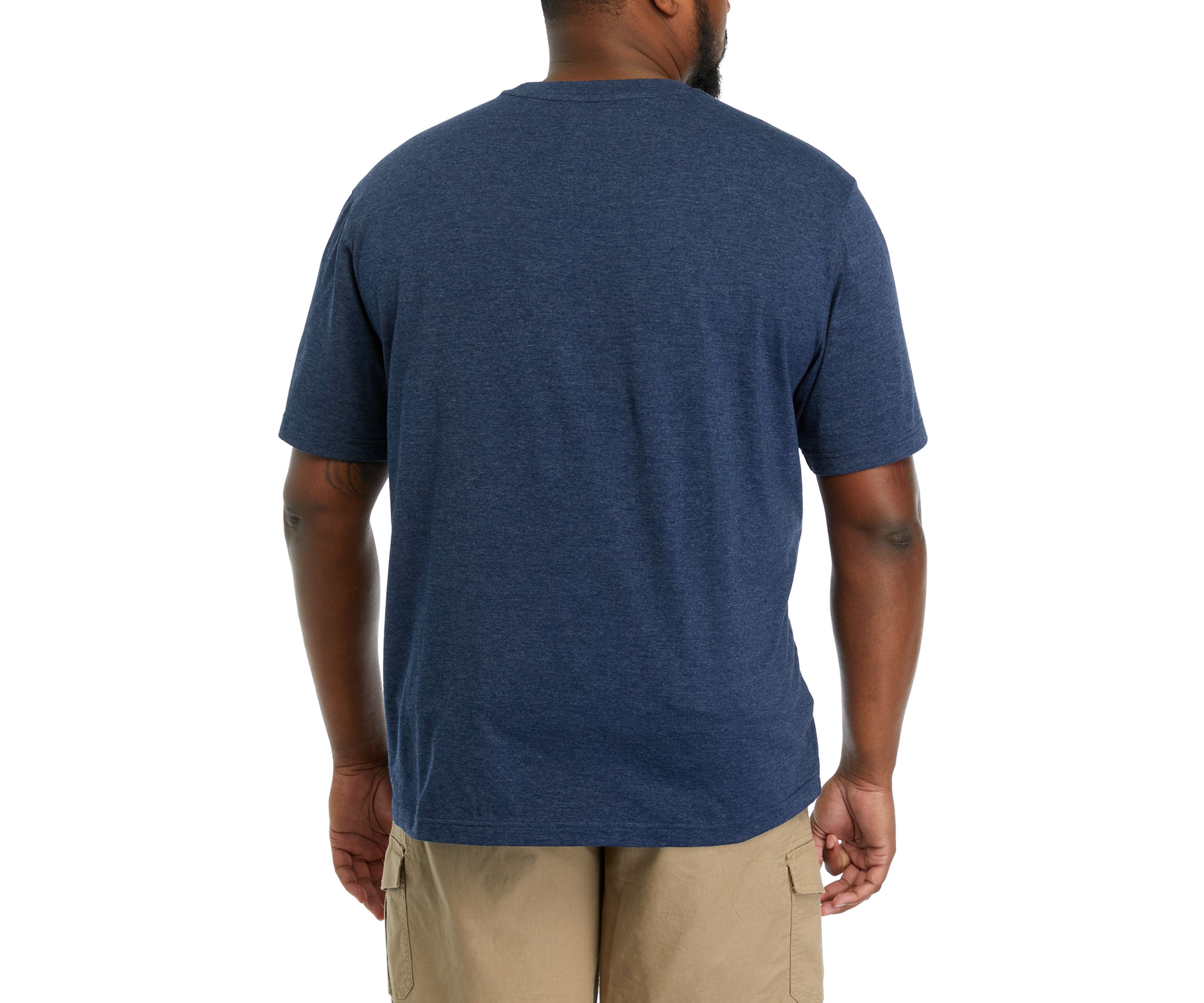 Big & Tall Short Sleeve Xtreme Original Fishing Dual Blend Graphic T-Shirt