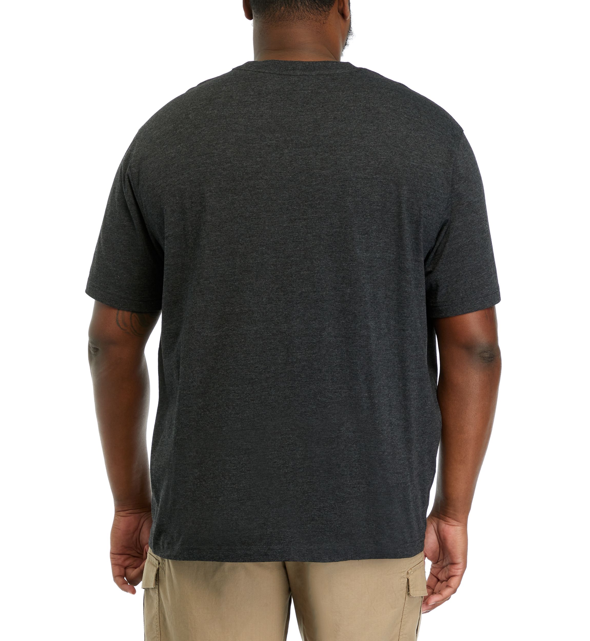 Big & Tall Dual Blend Badge Graphic T-Shirt