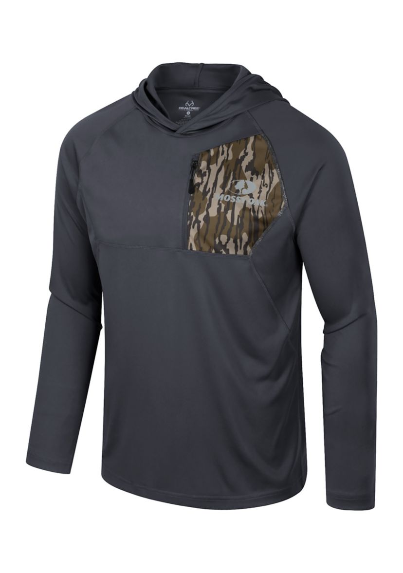 	  Long Sleeve Performance Hooded T-Shirt 