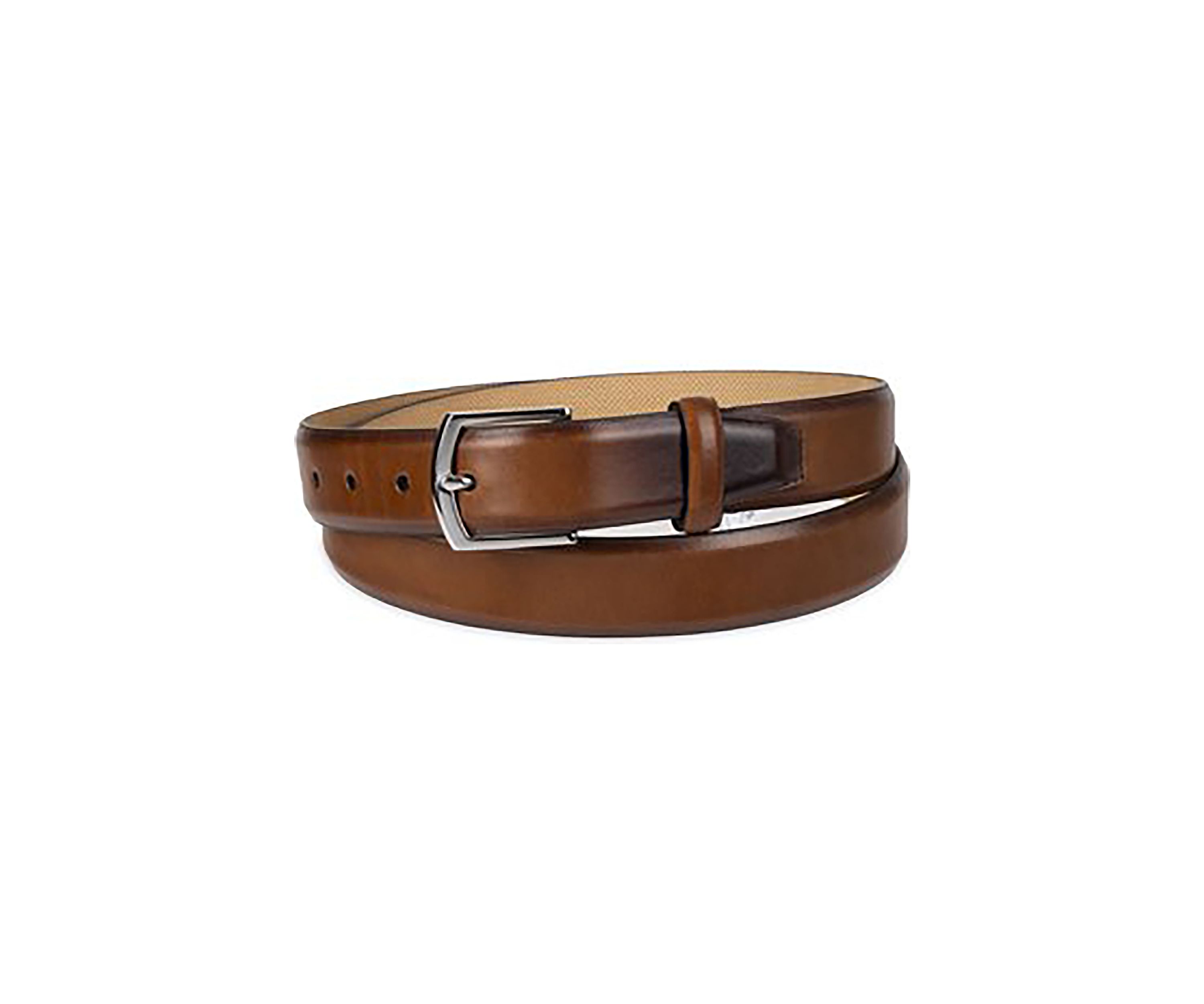 Mens Lewis Burnished Leather Belt