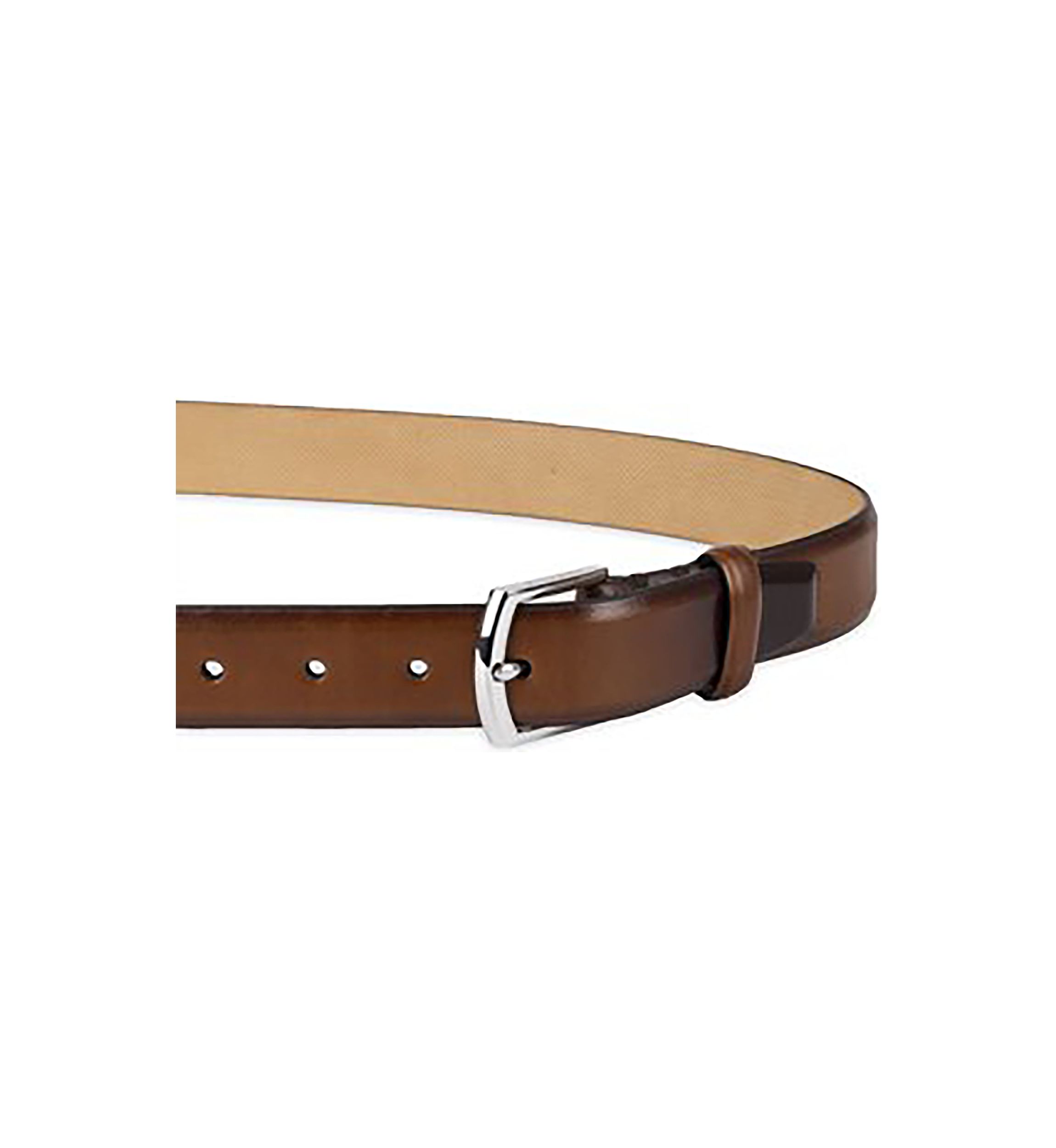 Mens Lewis Burnished Leather Belt