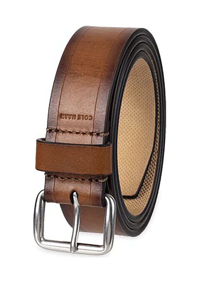 Mens 35 Millimeter Wakefield Leather Belt