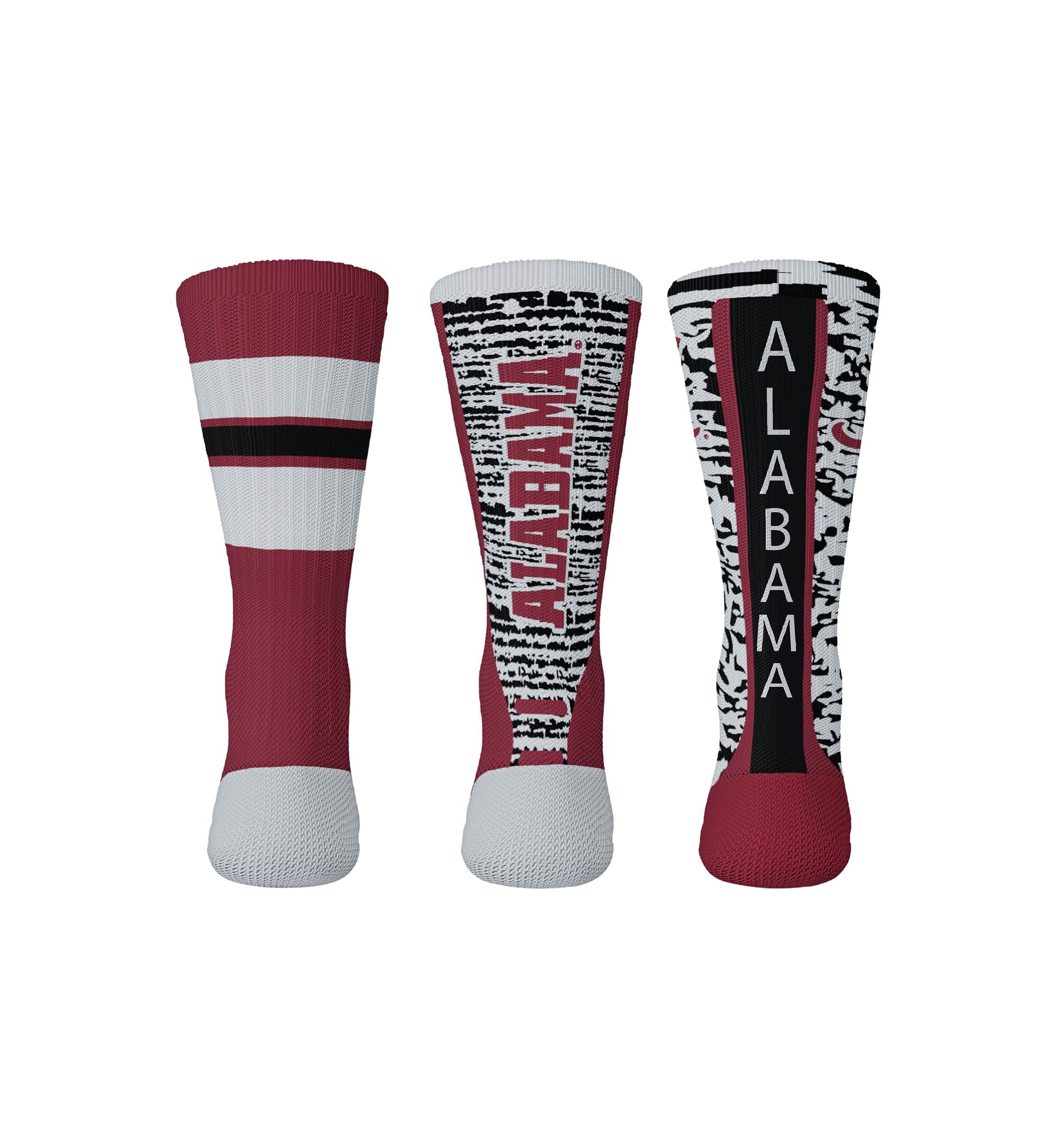 NCAA 3 Pack of Socks 