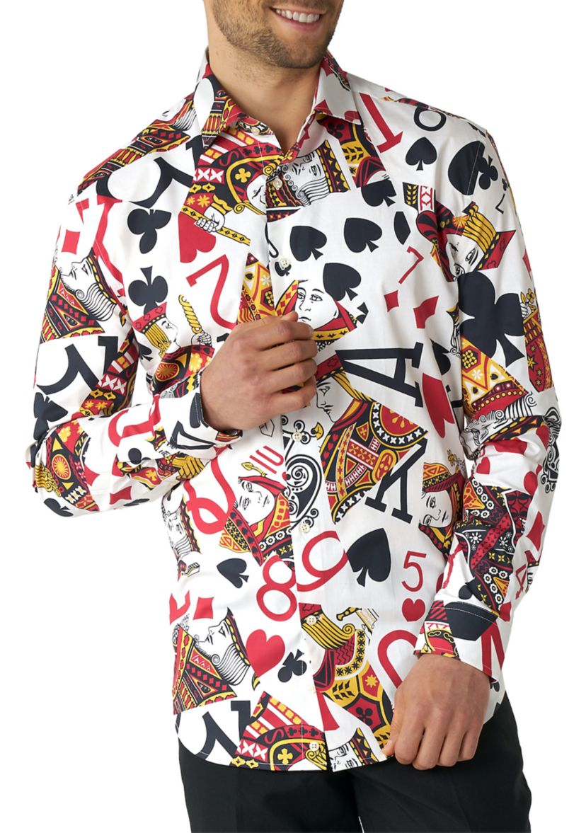 King of Clubs Long Sleeve Shirt