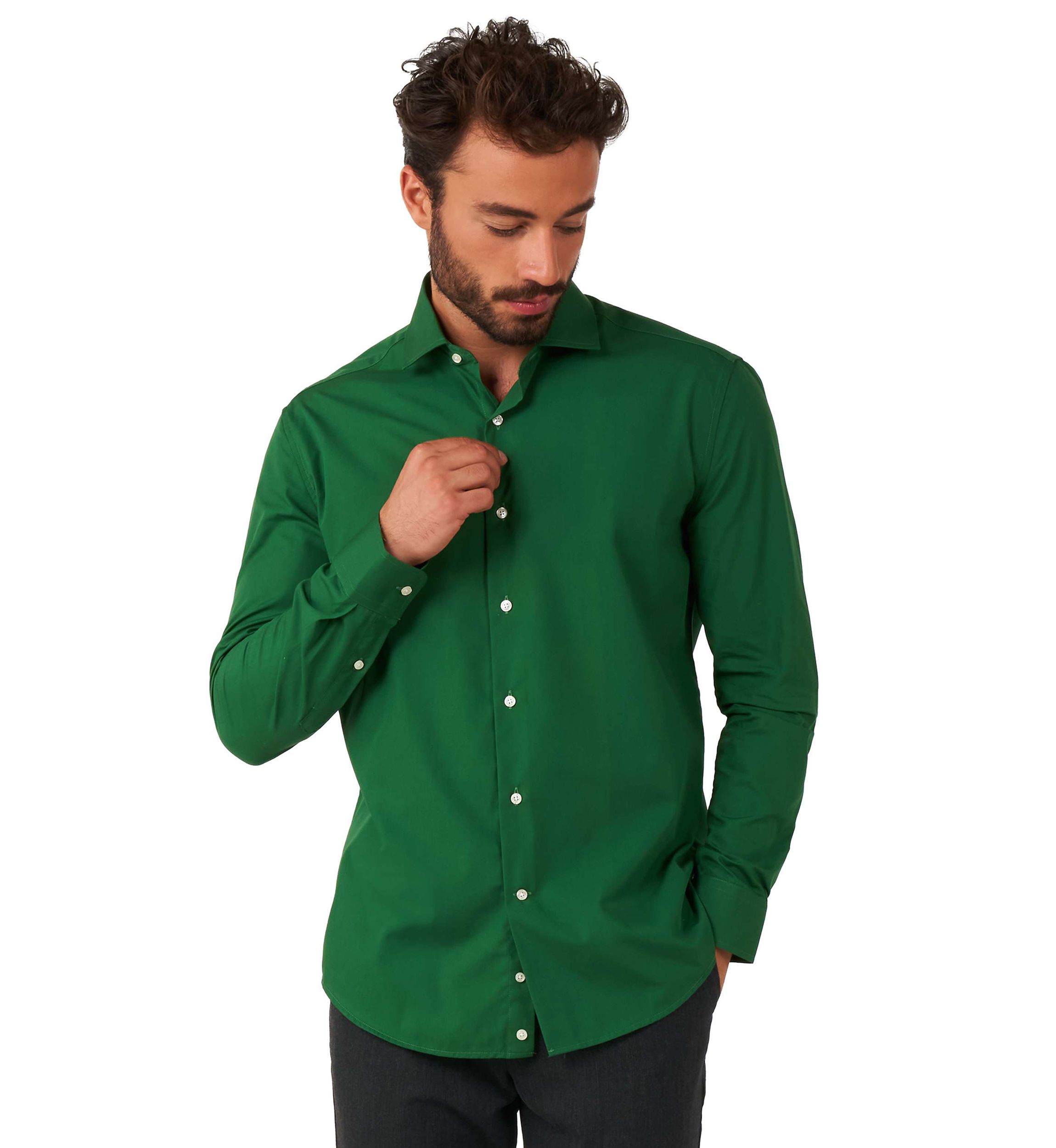 Glorious Green Long Sleeve Shirt