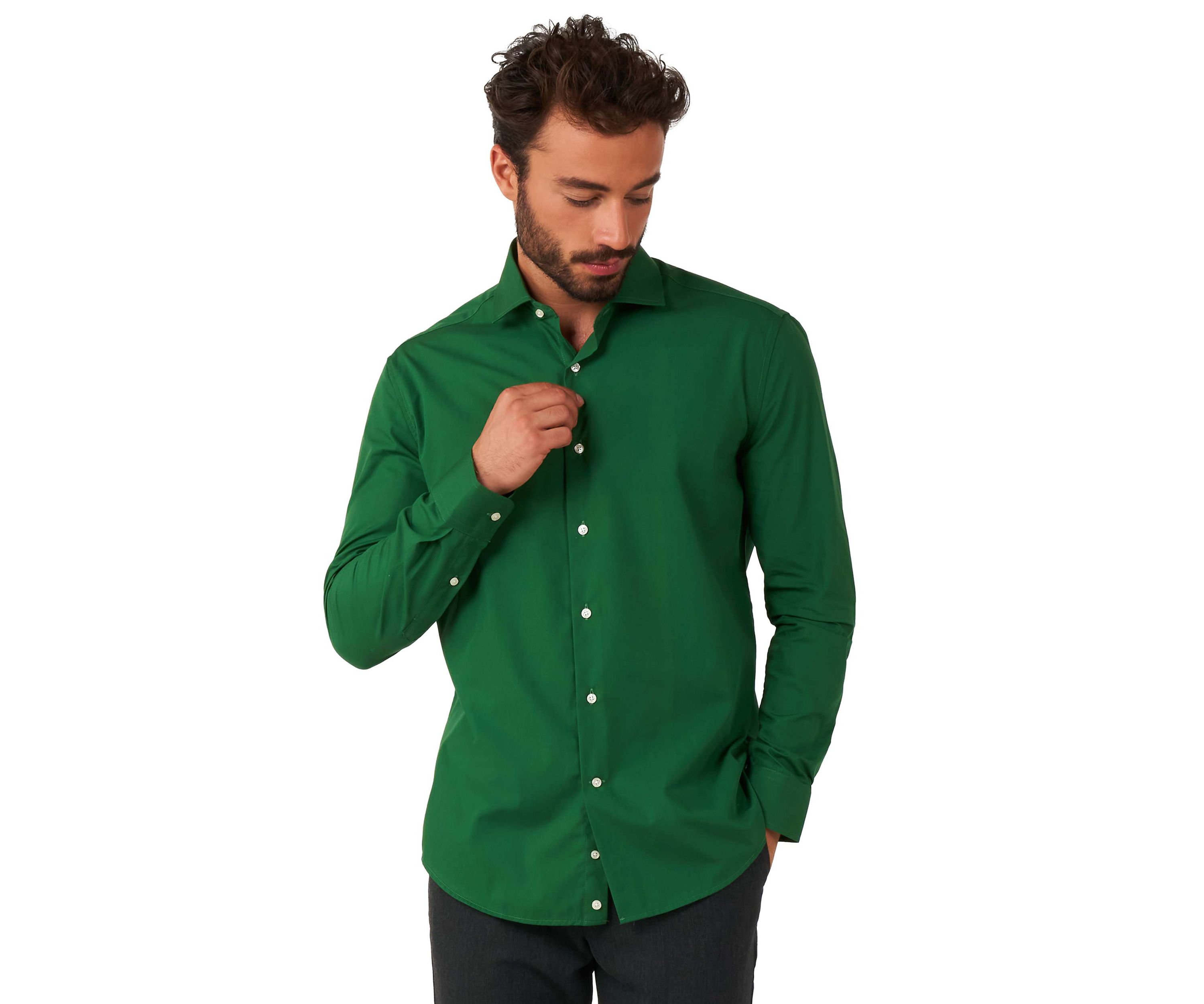 Glorious Green Long Sleeve Shirt