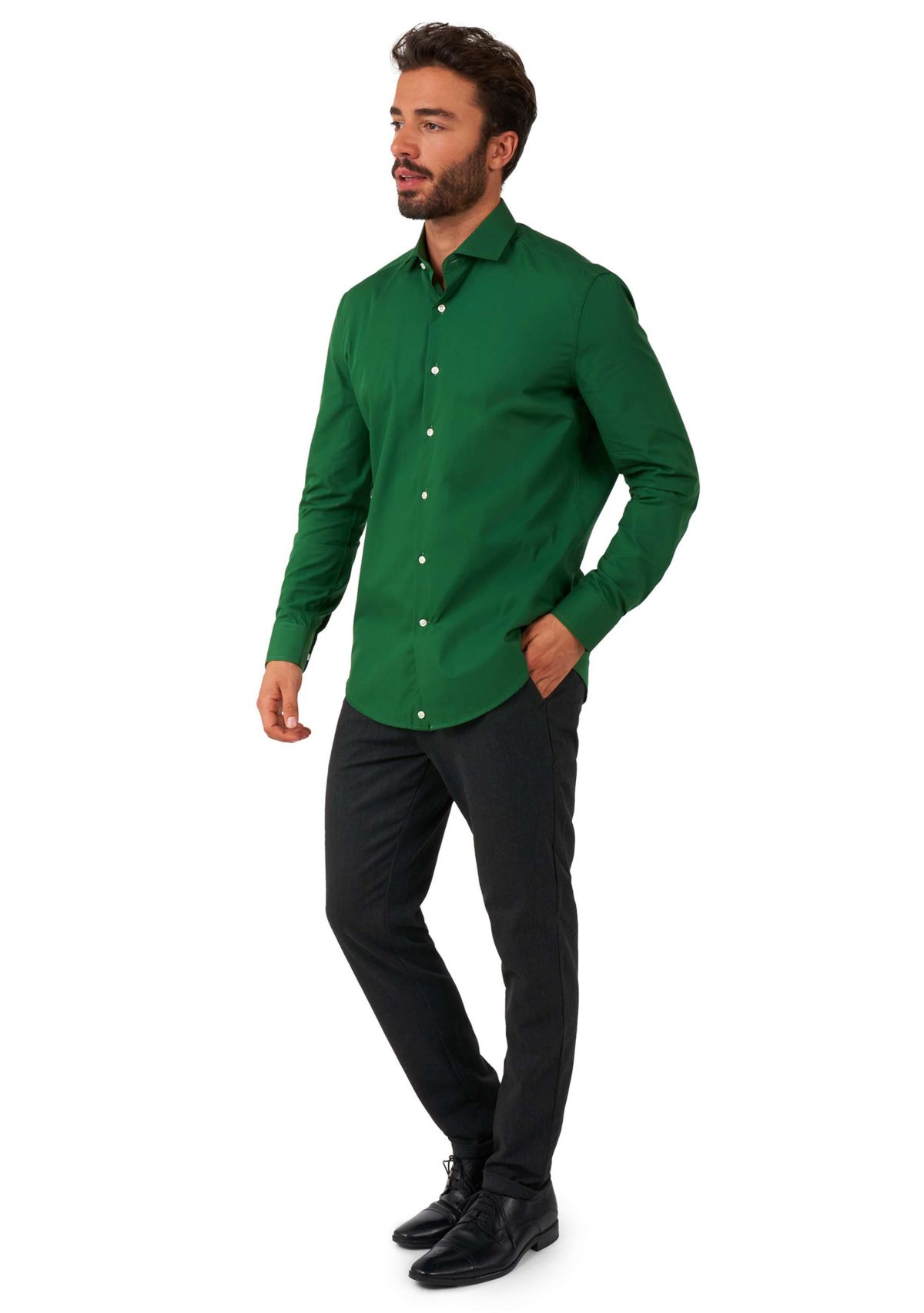 Glorious Green Long Sleeve Shirt