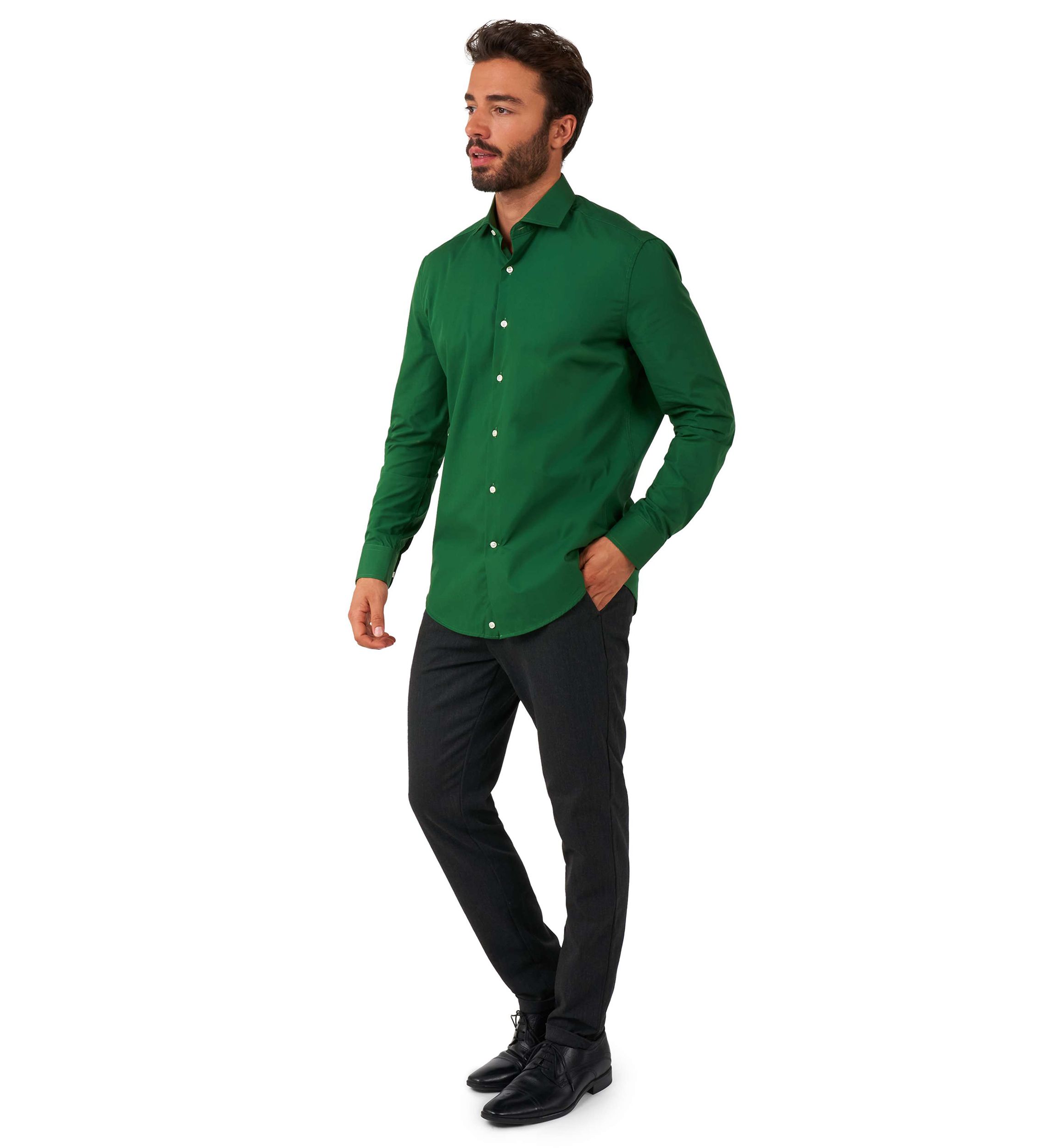 Glorious Green Long Sleeve Shirt