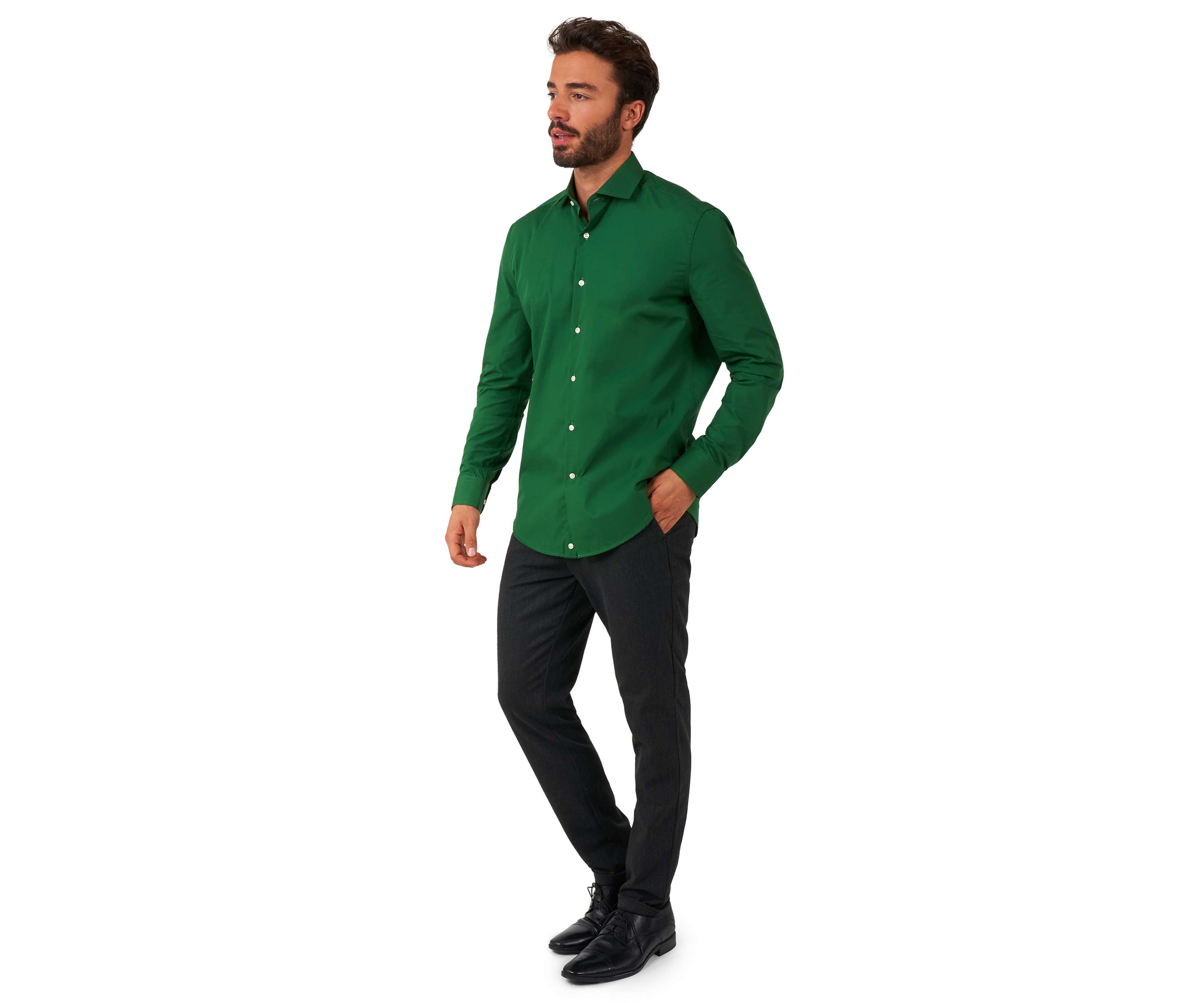 Glorious Green Long Sleeve Shirt