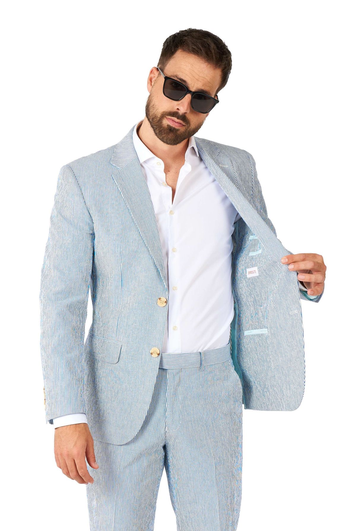 Daily Seer Sucker 2 Piece  Suit