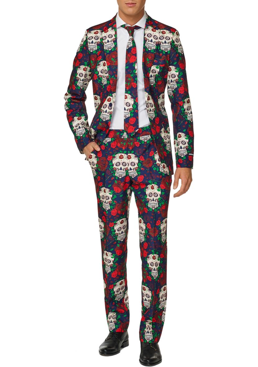 Day of the Dead  2 Piece Suit + Tie