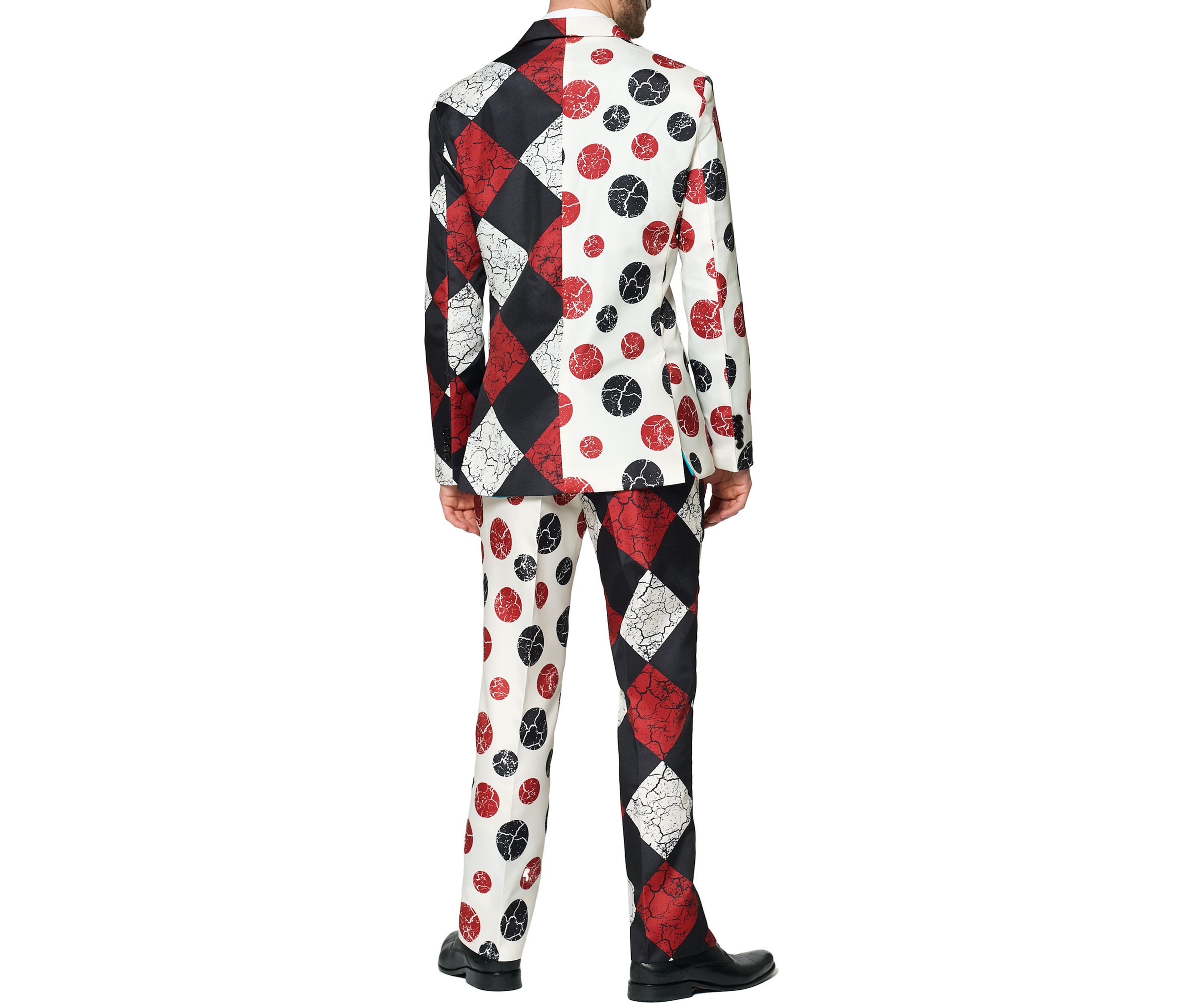 Halloween Clown Vintage 2 Piece Suit + Tie