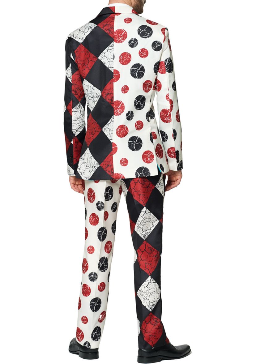 Halloween Clown Vintage 2 Piece Suit + Tie