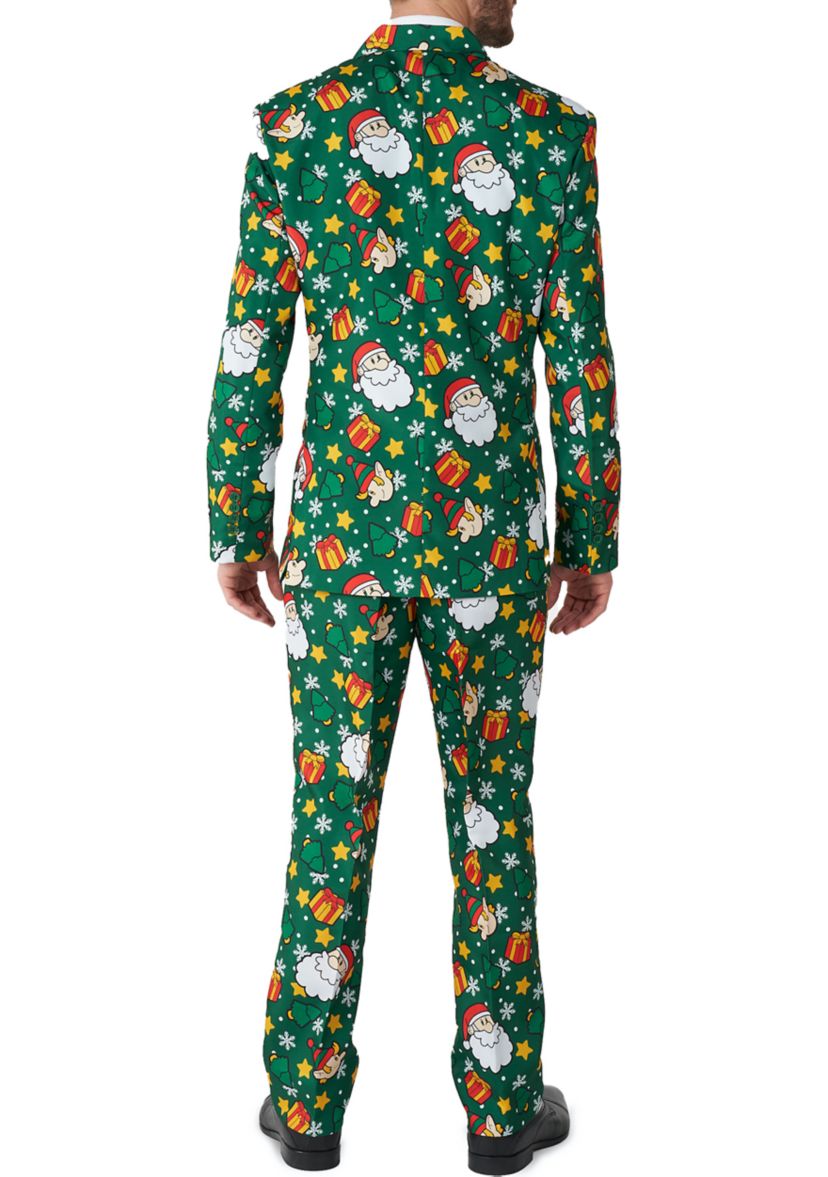 Santa Elves Green 2 Piece Suit + Tie