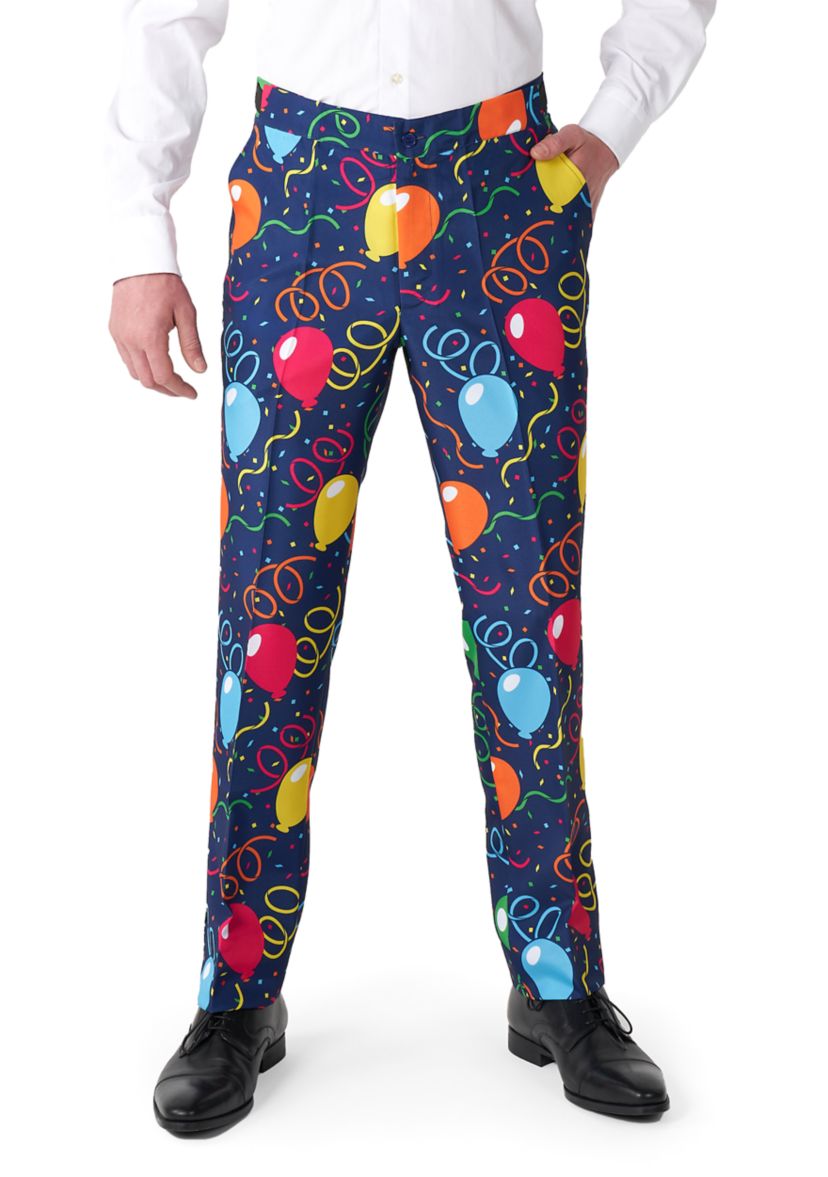Confetti Balloons Navy 2 Piece Suit + Tie