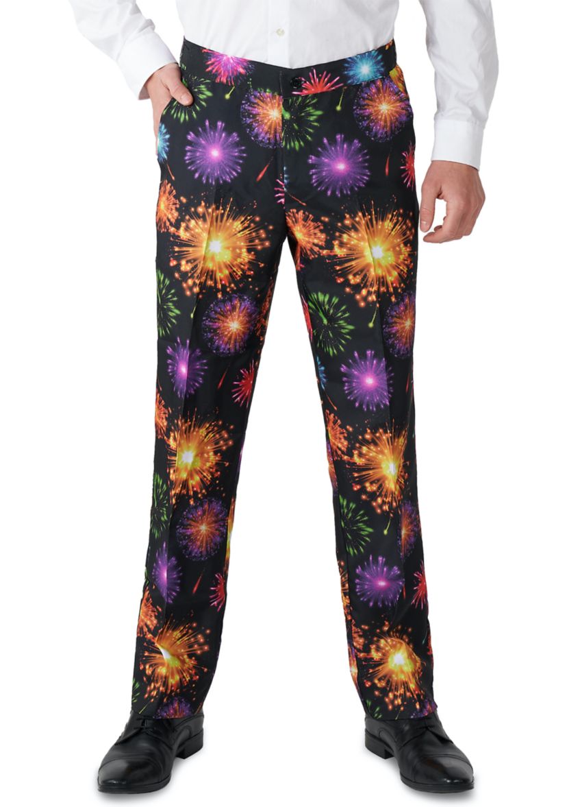 Fireworks Black 2 Piece Suit + Tie