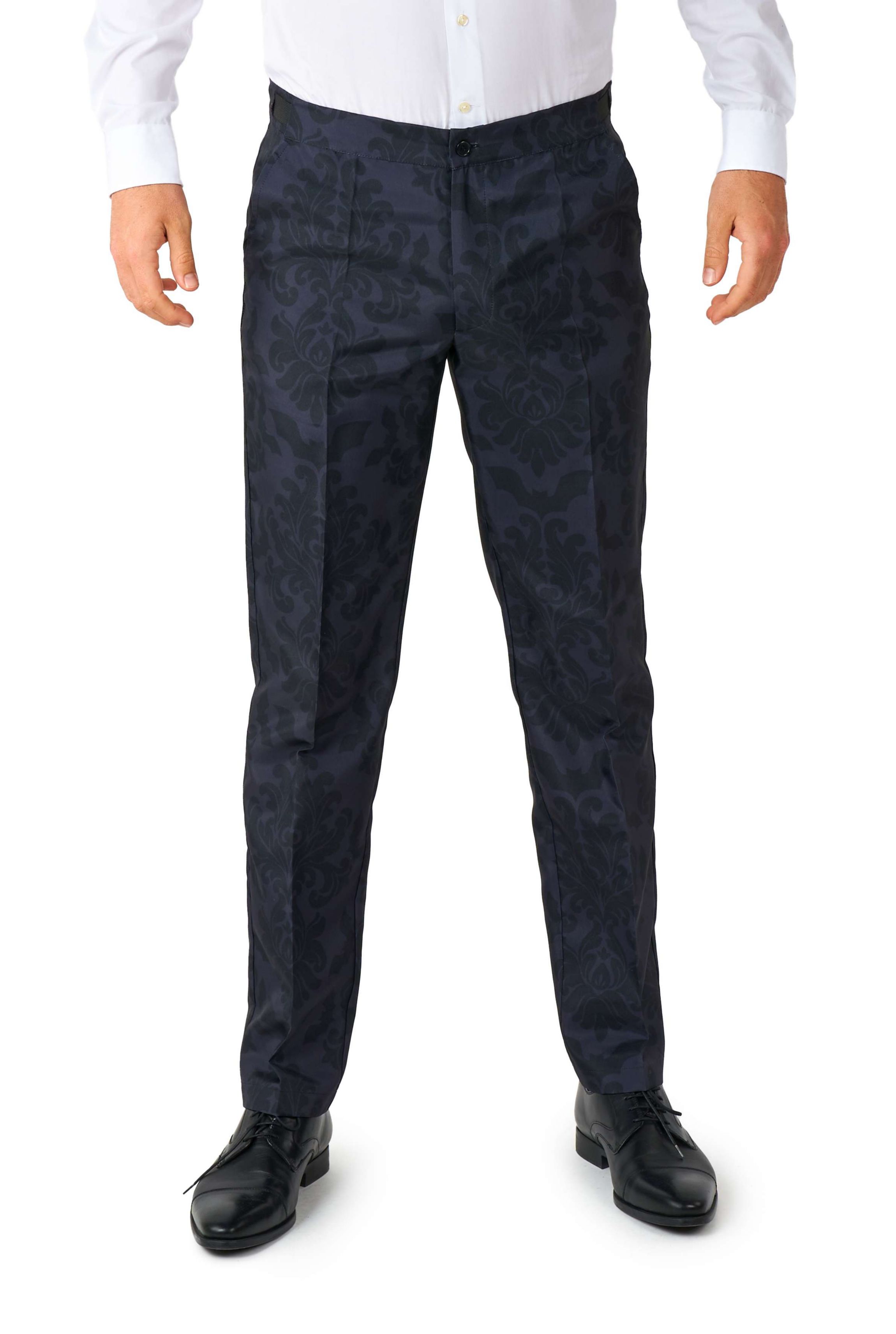 Victorian Vampire Black  2 Piece Suit + Tie